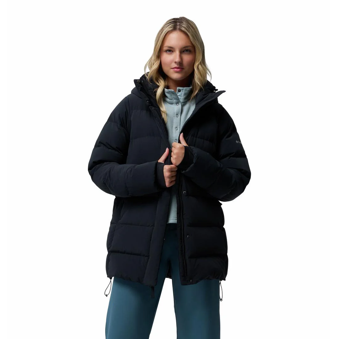 Columbia Amaze Puff Mid Hooded Women's Jacket - Image 10