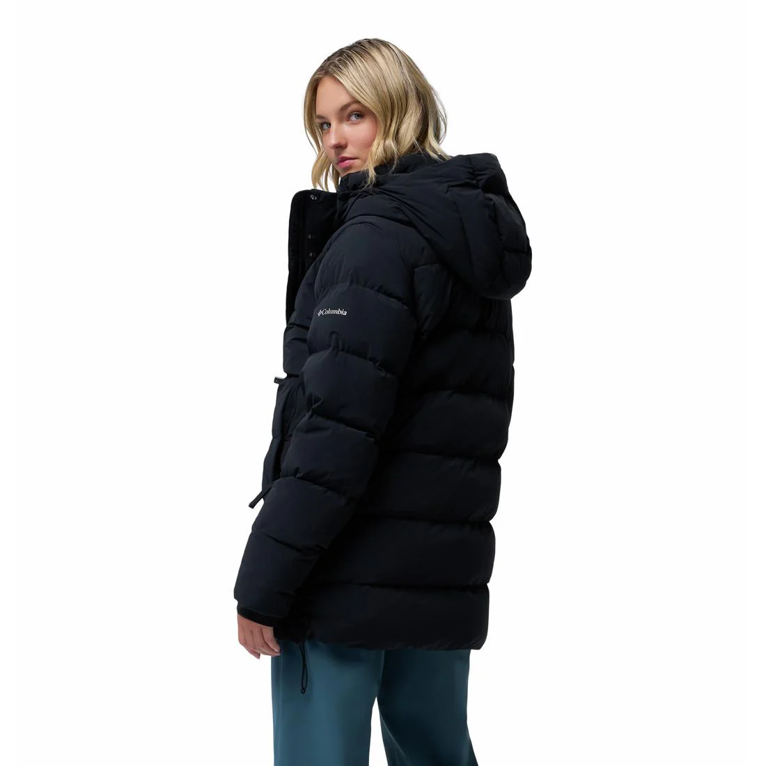 Columbia Amaze Puff Mid Hooded Women's Jacket - Image 11