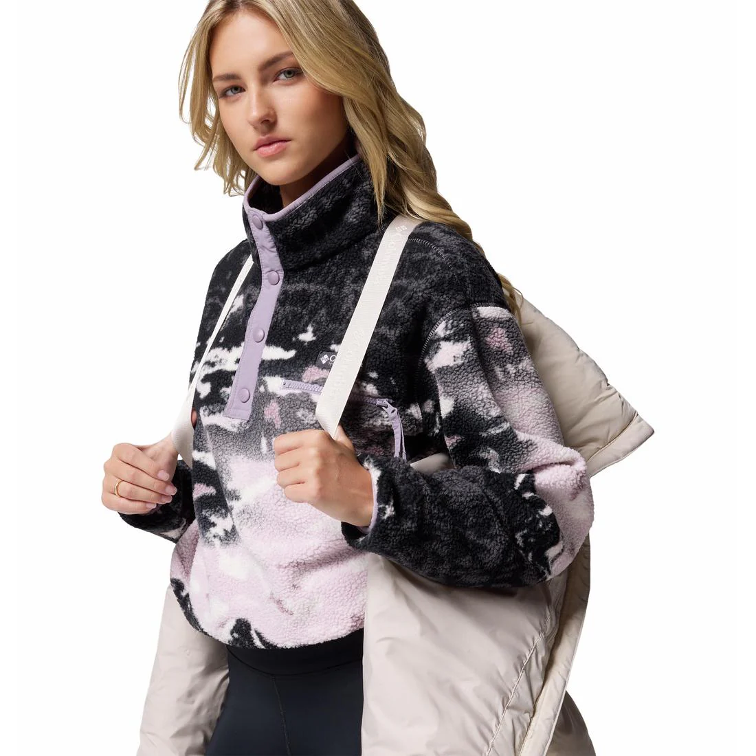 Columbia Amaze Puff Mid Hooded Women's Jacket - Image 8