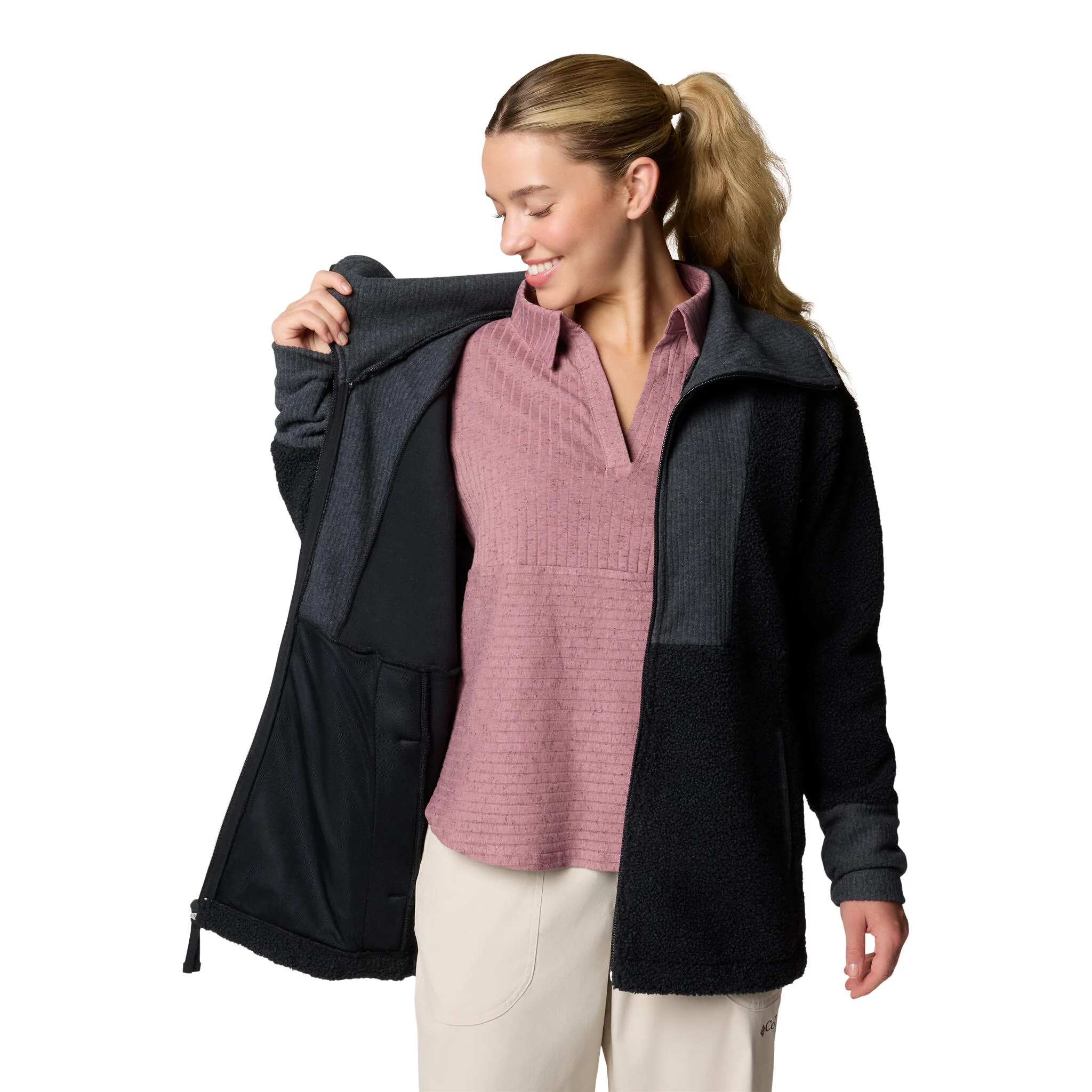 Columbia Boundless Trek Women's Fleece Full Zip Jacket - Image 3