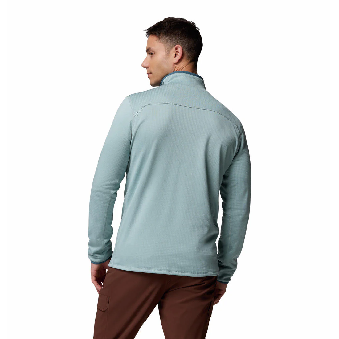 Columbia Essential Hike Grid Fleece Men's Half Zip Top - Image 2