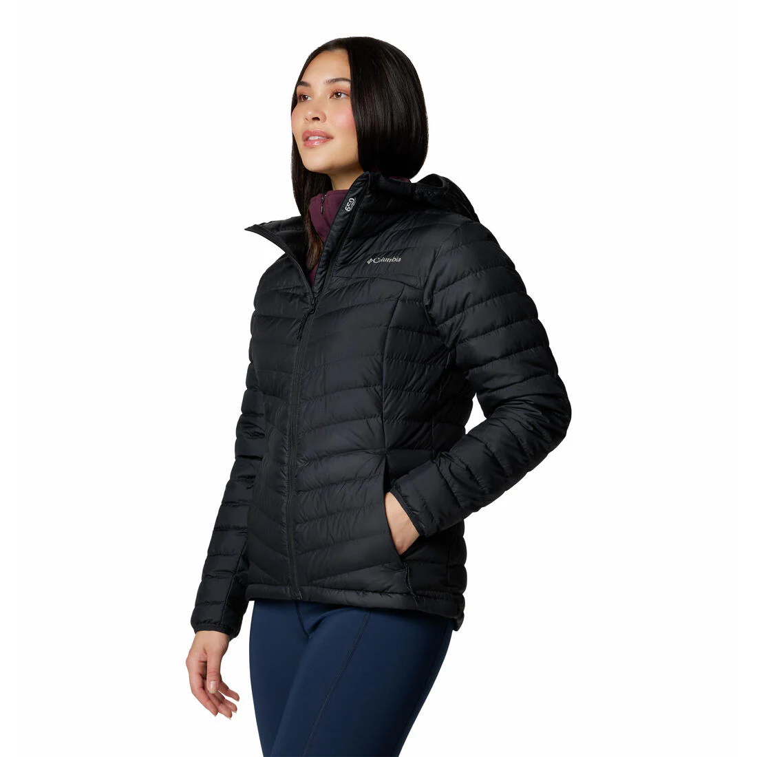 Columbia Westridge Hooded Women's Down Jacket - Image 3