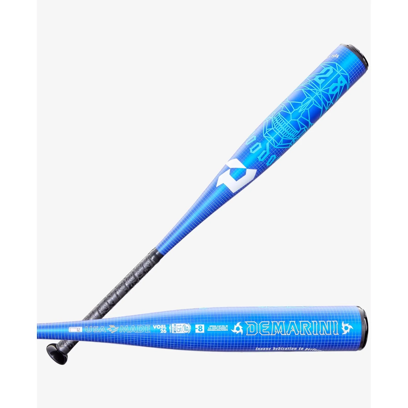 DeMarini Voodoo One (-8) 2 ¾” USSSA Baseball Bat (2026) - Image 5