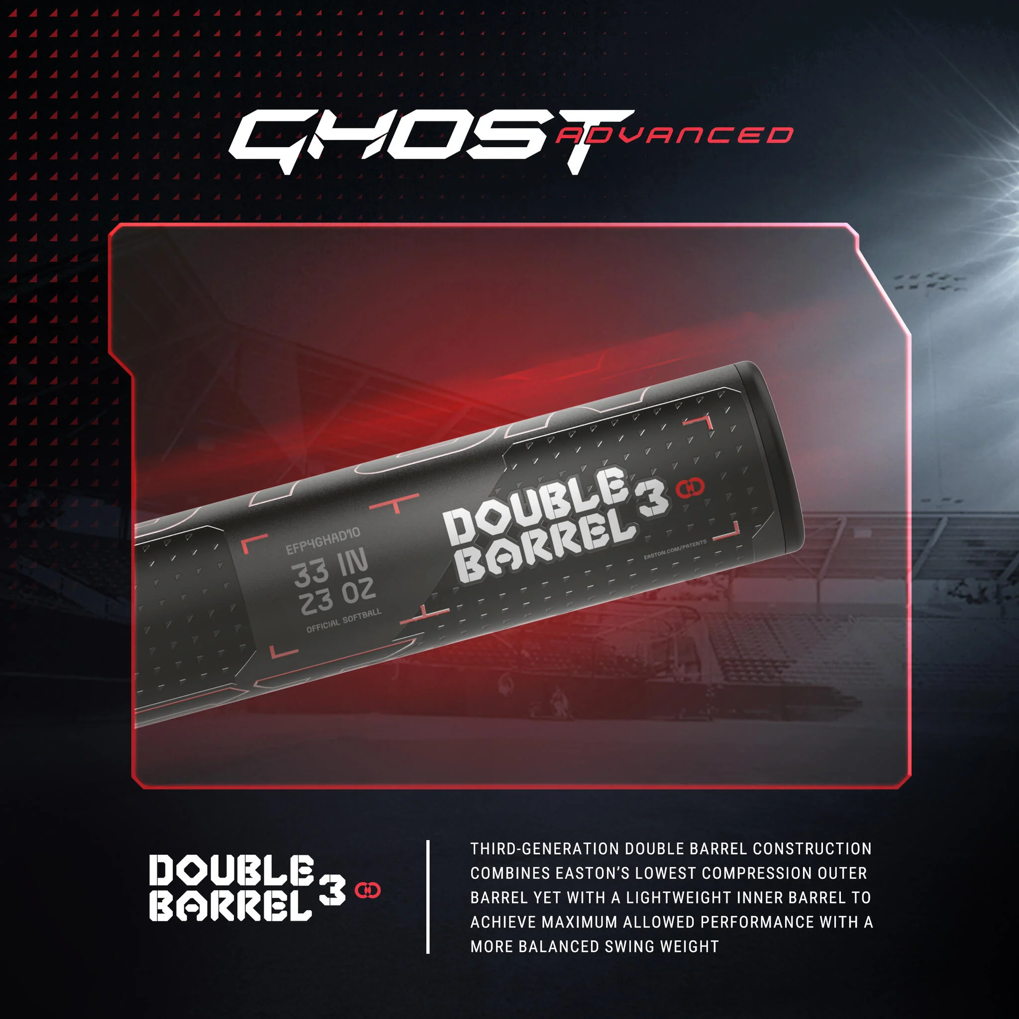 Easton Ghost Advanced -11 Fastpitch Softball Bat (2024) - Image 10