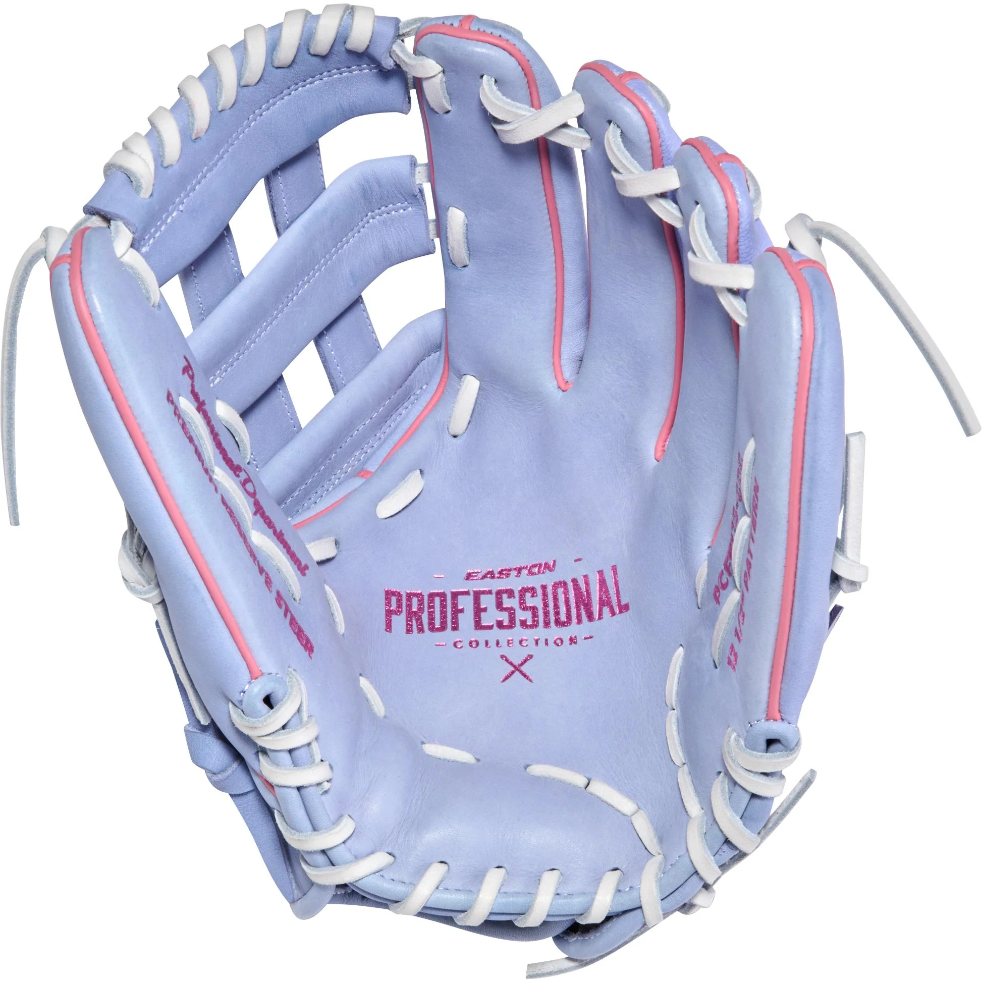 Easton Pro Collection ColourSplash 3.0 12.5" Baseball Glove - Periwinkle/Pink (2026) - Image 2