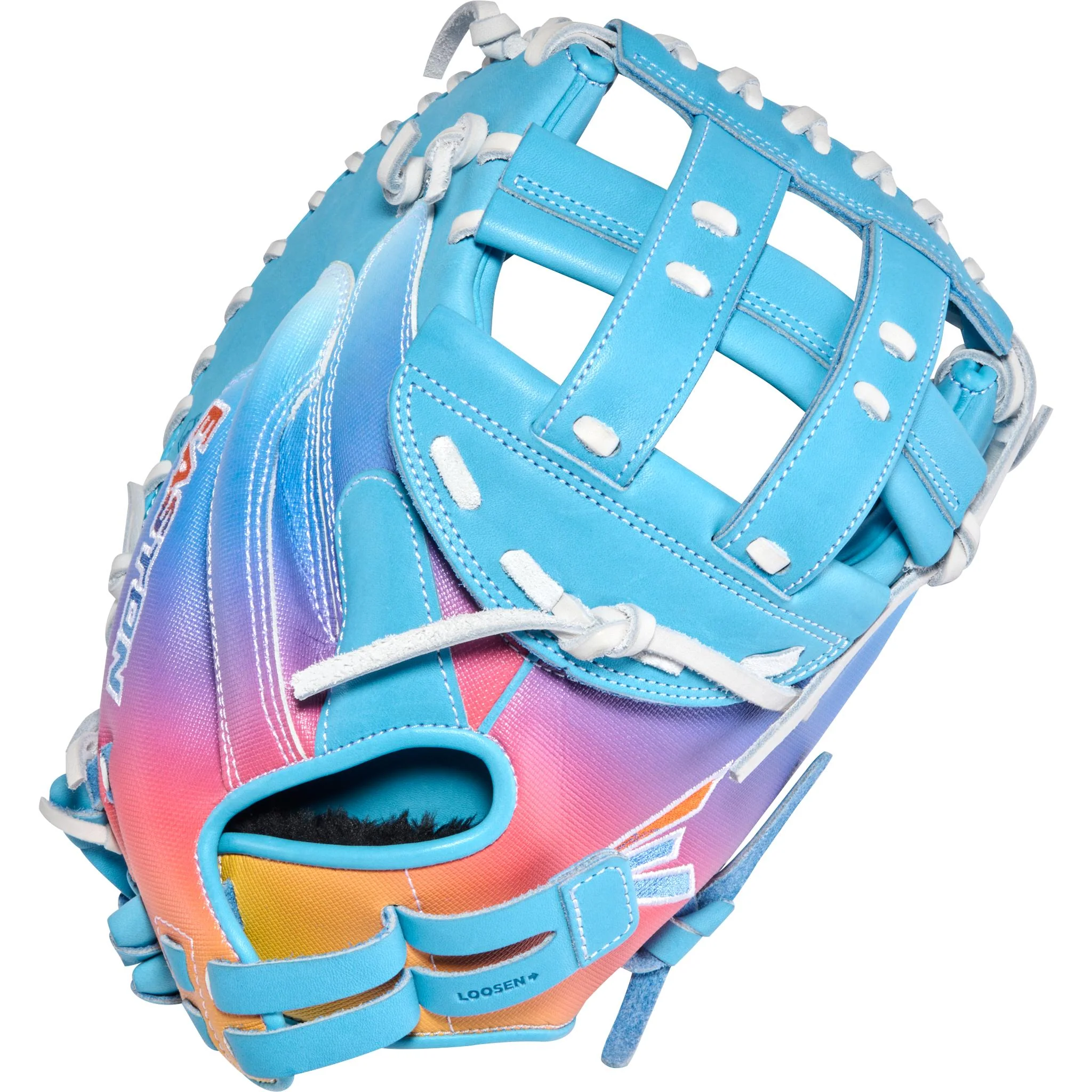 Easton Pro Collection ColourSplash 3.0 34" Catcher's Mitt - Periwinkle/Pink - Right Hand Throw (2026)