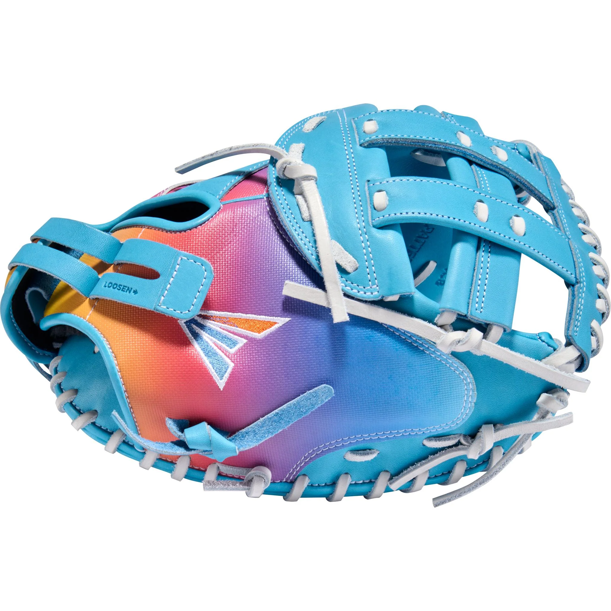 Easton Pro Collection ColourSplash 3.0 34" Catcher's Mitt - Periwinkle/Pink - Right Hand Throw (2026) - Image 4