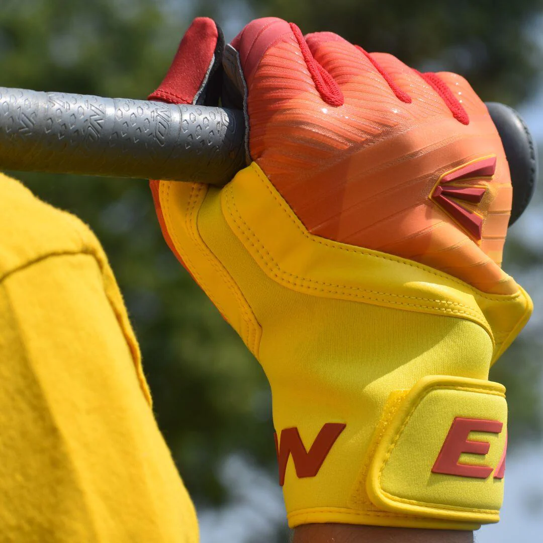 Easton Walk-Off Ethos Adult Baseball Batting Gloves - Fire (2024) - Image 5