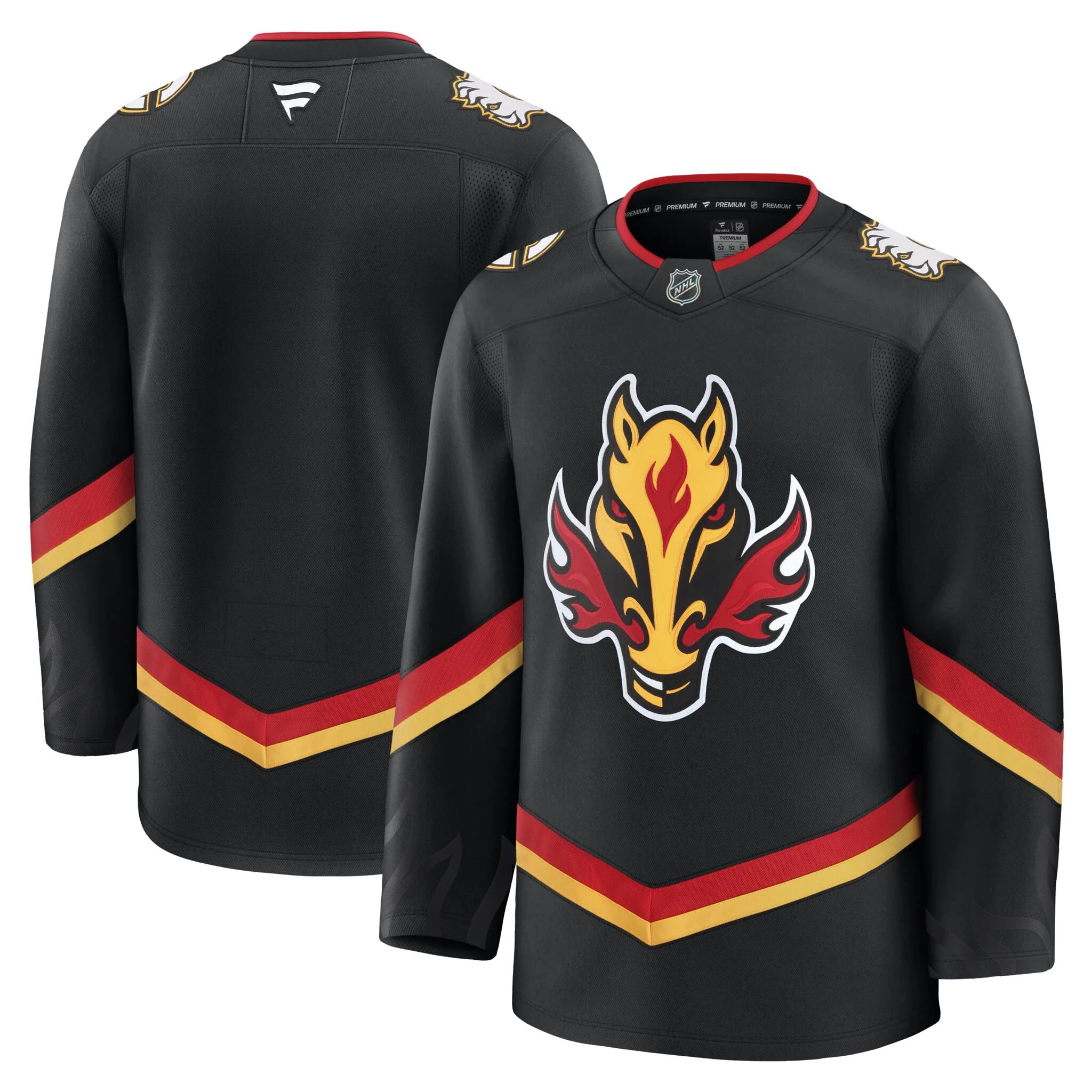 Fanatics Premium Alternate Hockey Jersey - Calgary Flames - Image 3