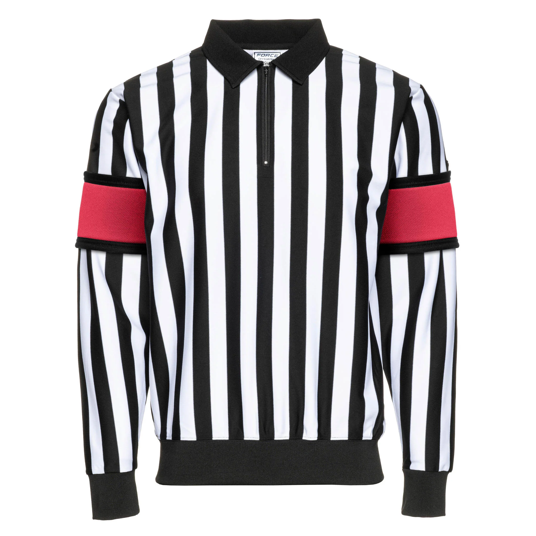 Force Adult Red Referee Armbands - Large - Image 2