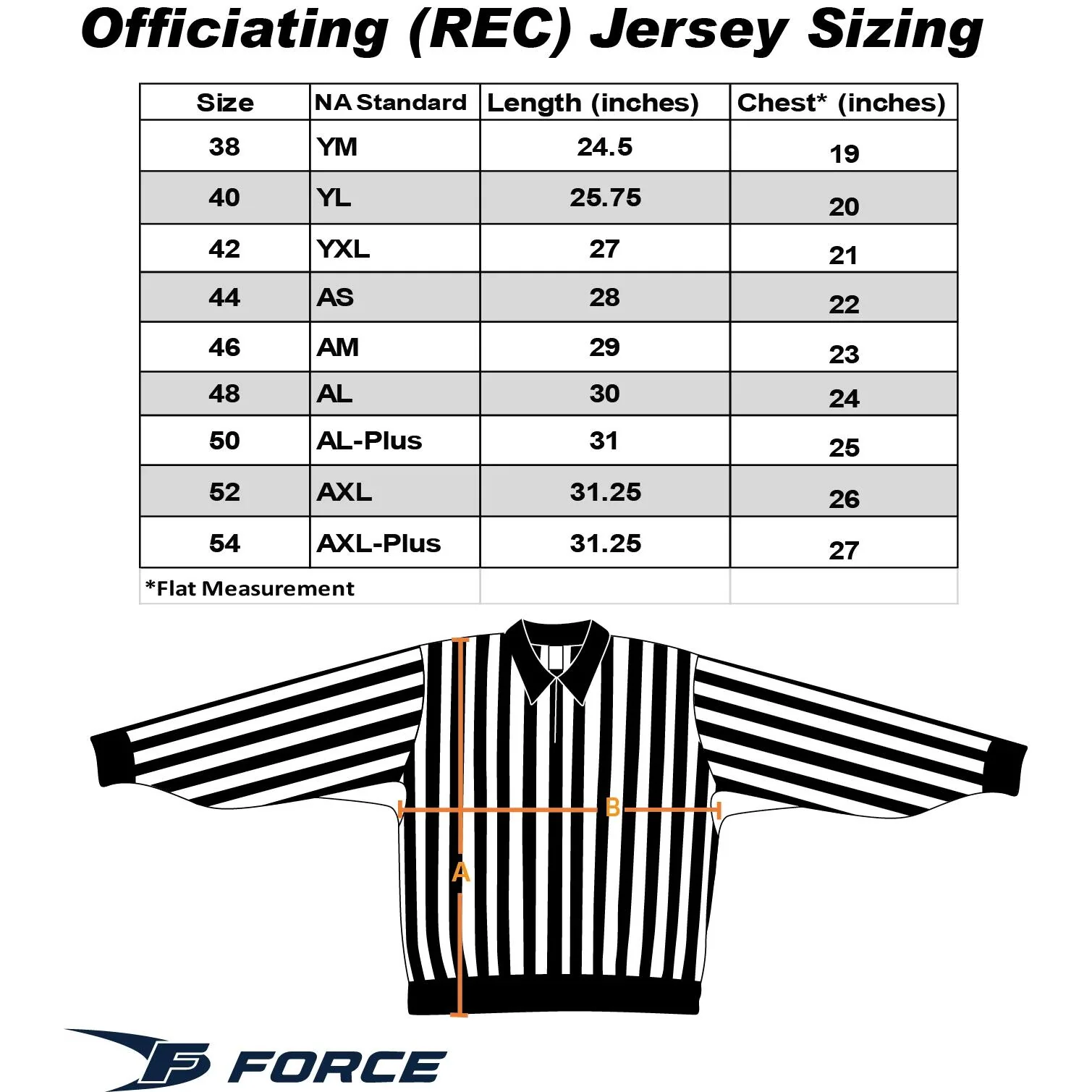 Force Officiating Linesman (Rec) Adult Jersey - Image 4