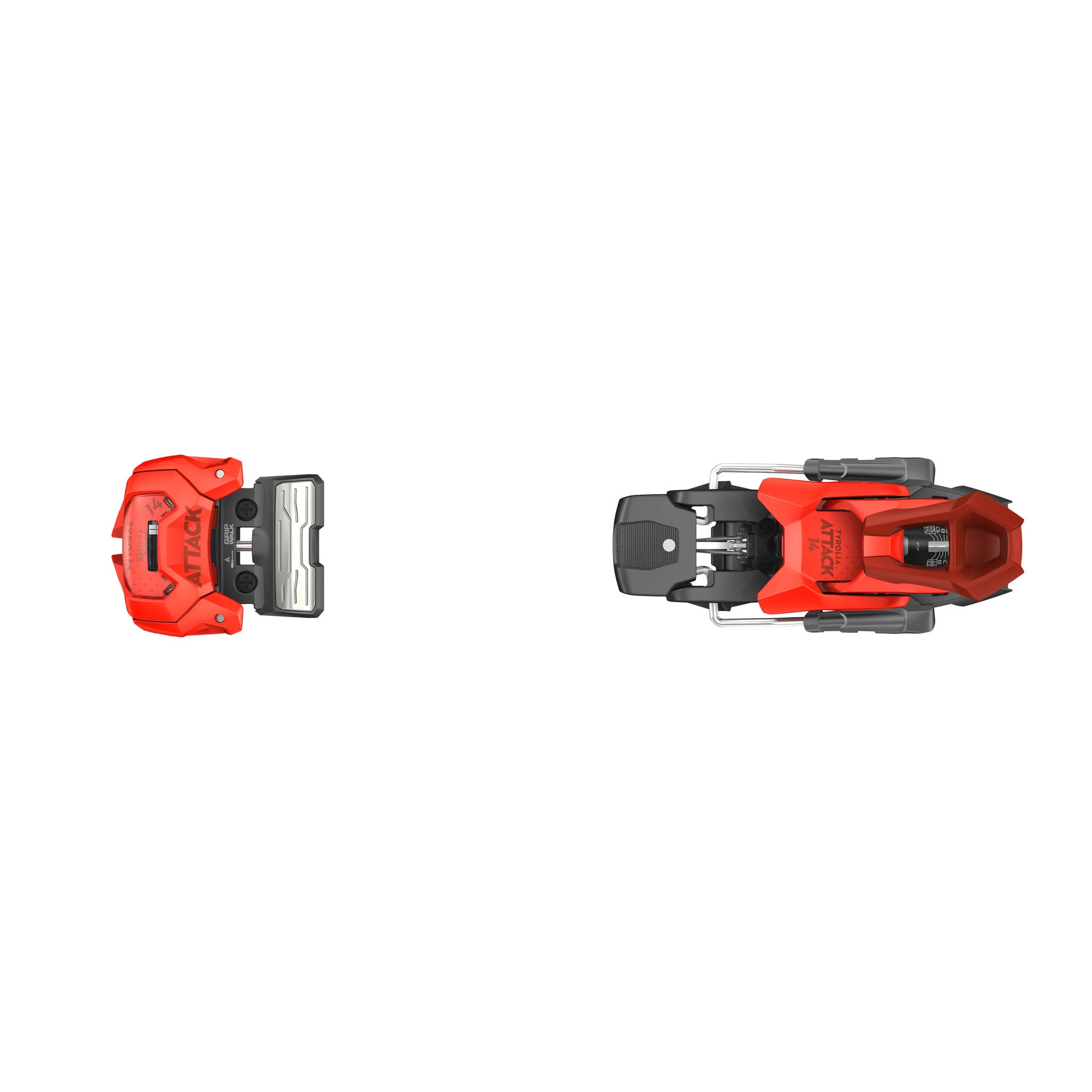 Head Attack 14 GW WO Brake 95 [A] Alpine Ski Bindings - Red - Image 5