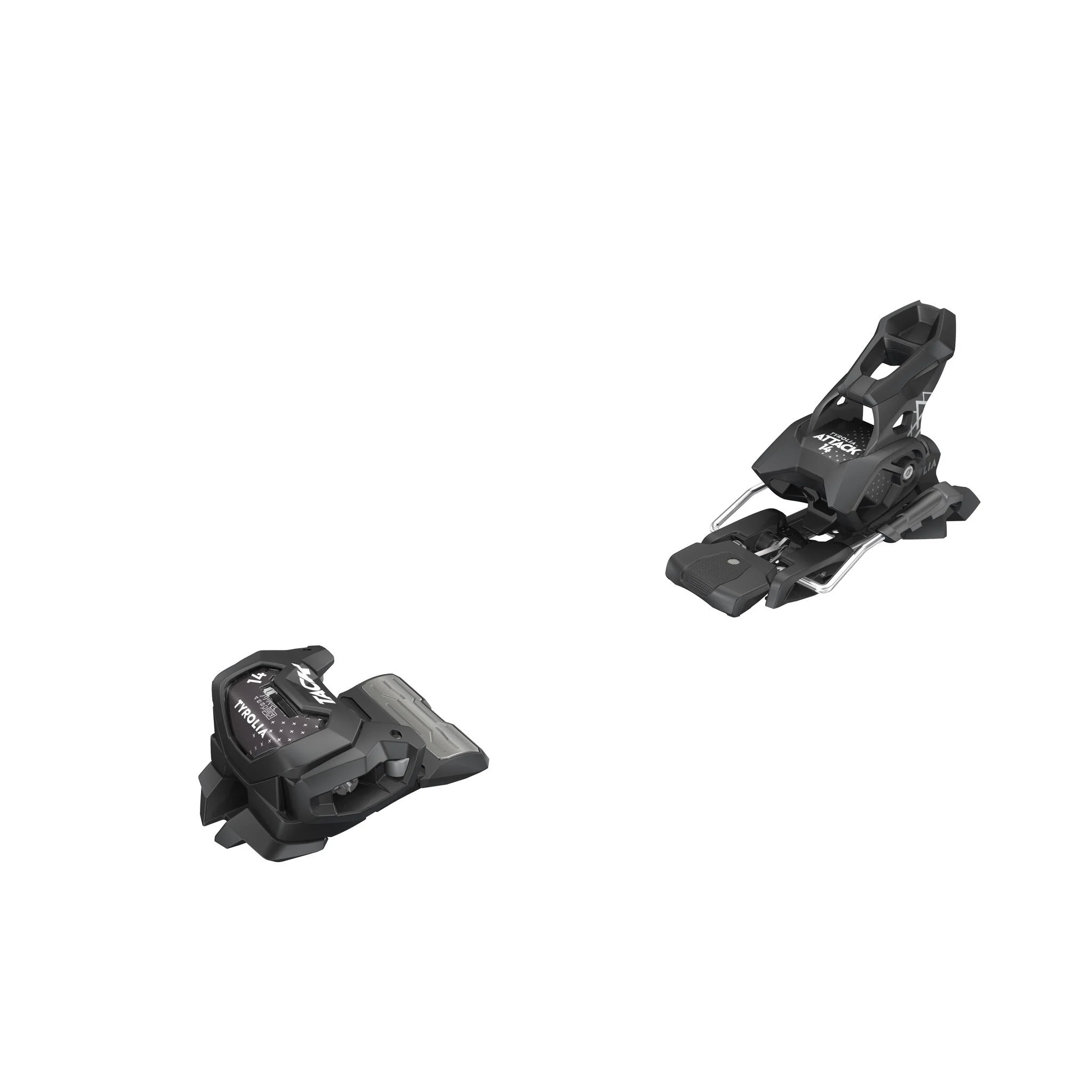 Head Attack 14 GW WO Brake 95 [A] Alpine Ski Bindings - Solid Black - Image 2
