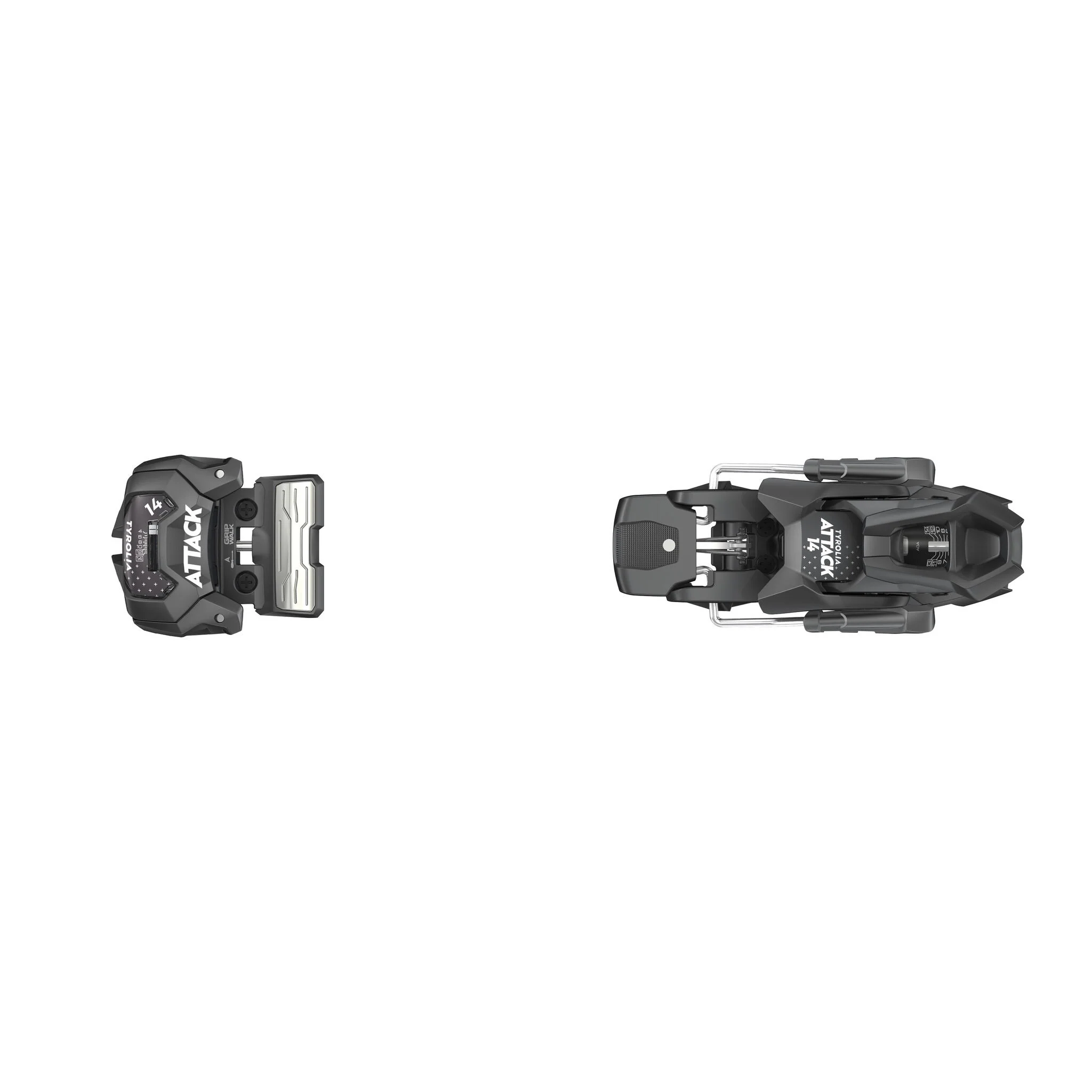 Head Attack 14 GW WO Brake 95 [A] Alpine Ski Bindings - Solid Black - Image 5