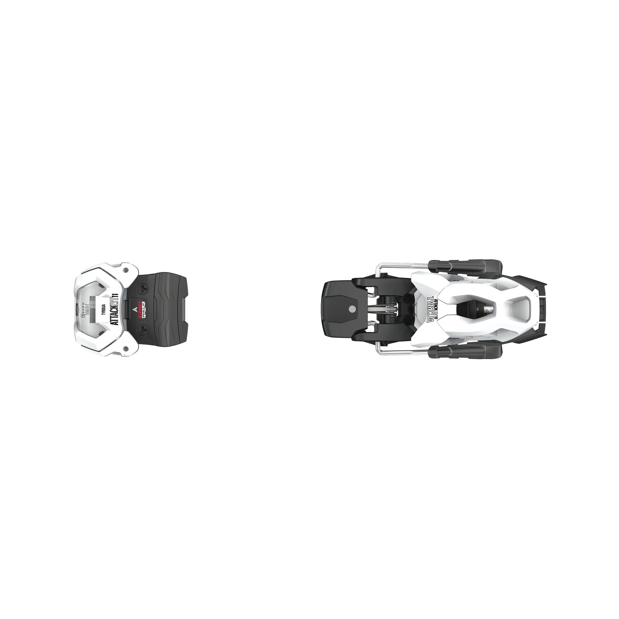 Head Attack LYT 11 GW Brake 95 [A] Alpine Ski Bindings - Solid White - Image 5