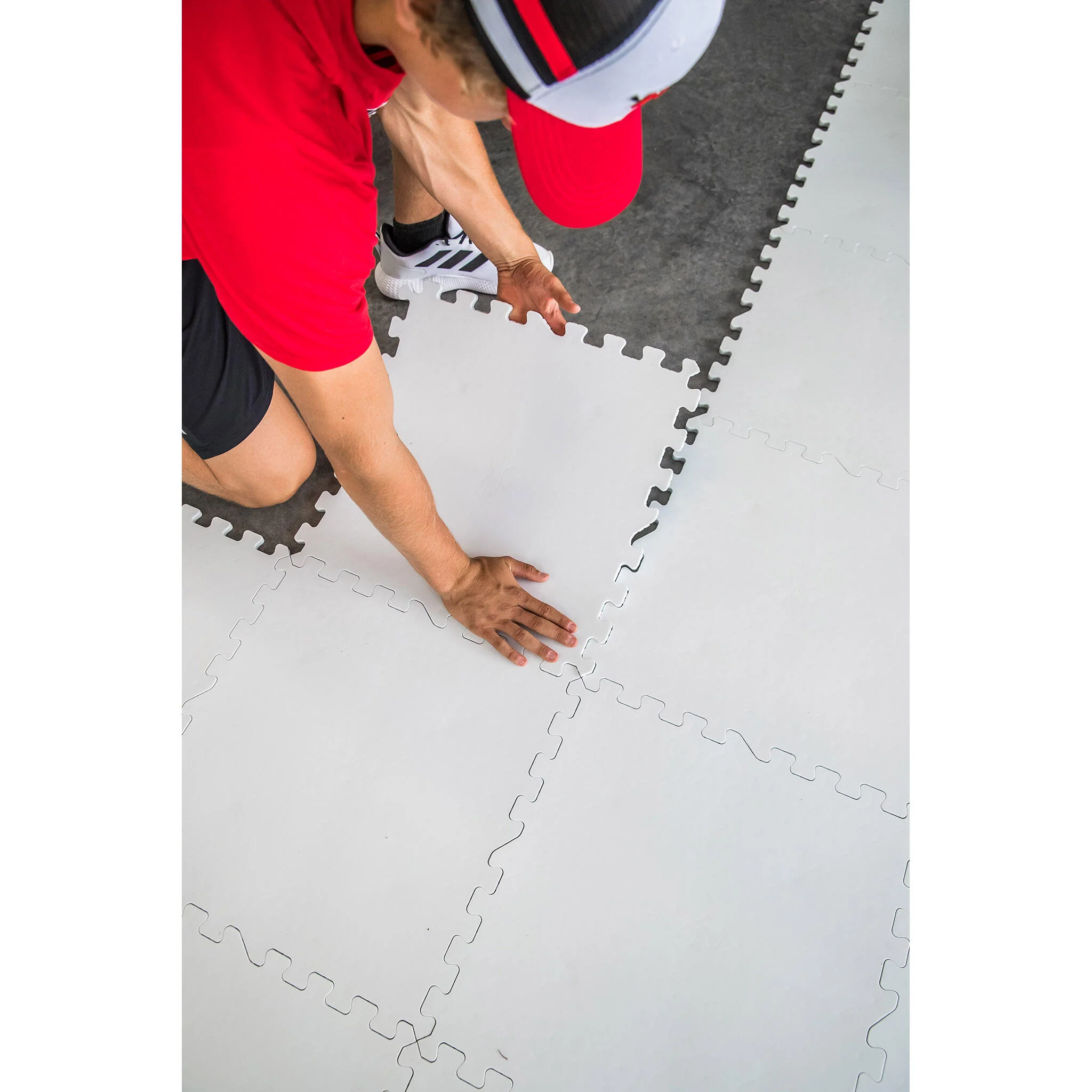 HockeyShot Allstar Dryland Flooring Tiles (10 Pack) - 18" X 18" - Image 2