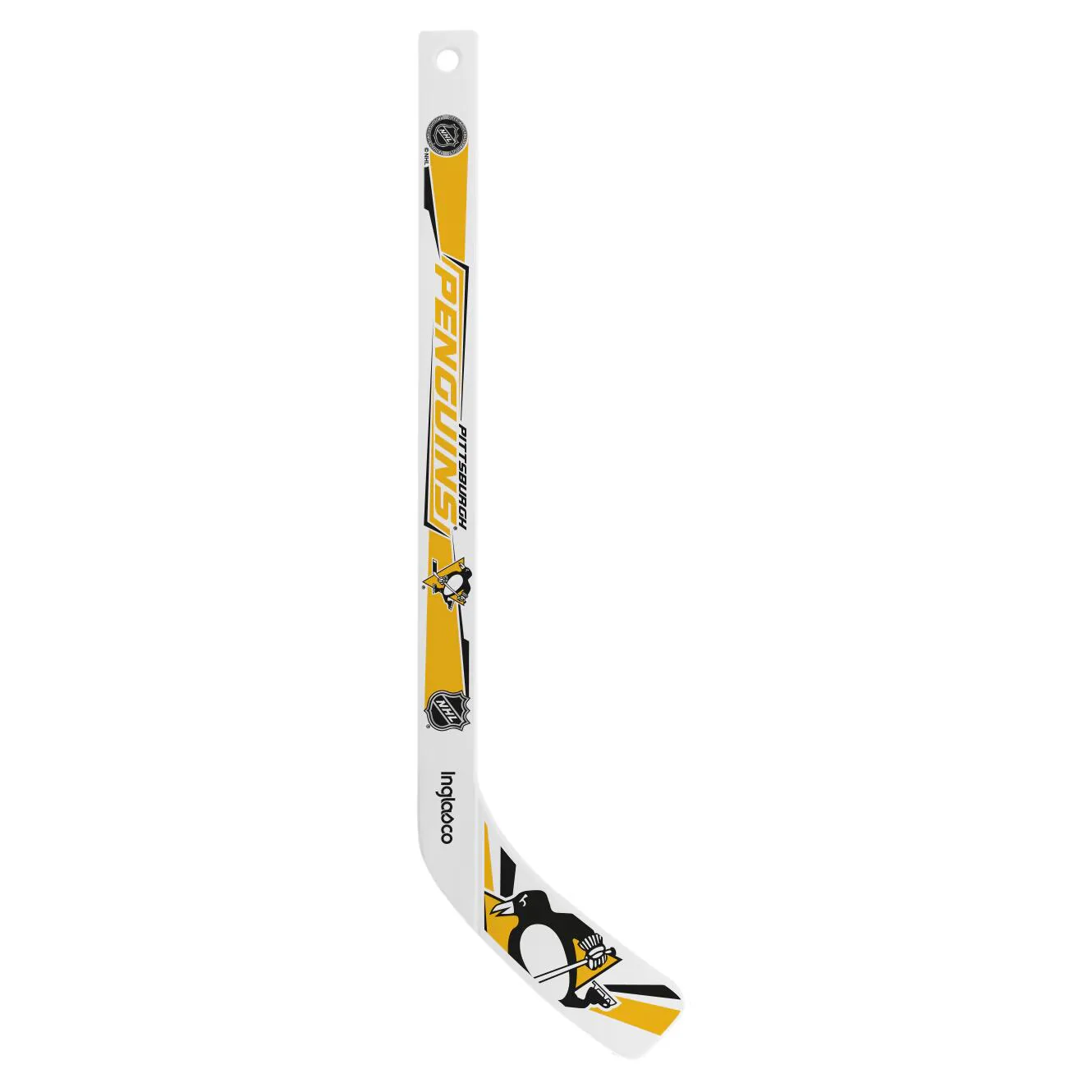 Inglasco NHL 18" Plastic Mini Stick - Pittsburgh Penguins