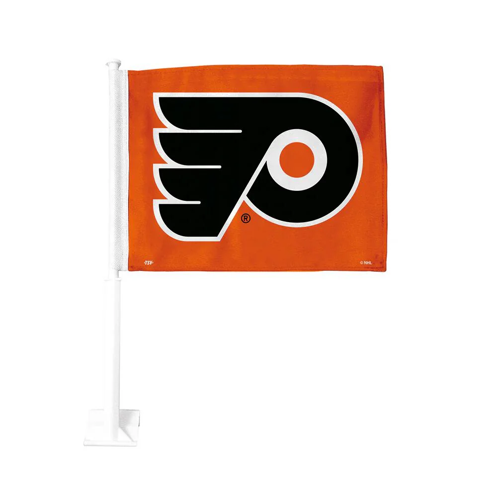 Inglasco NHL Double-Sided Car Flag - Philadelphia Flyers