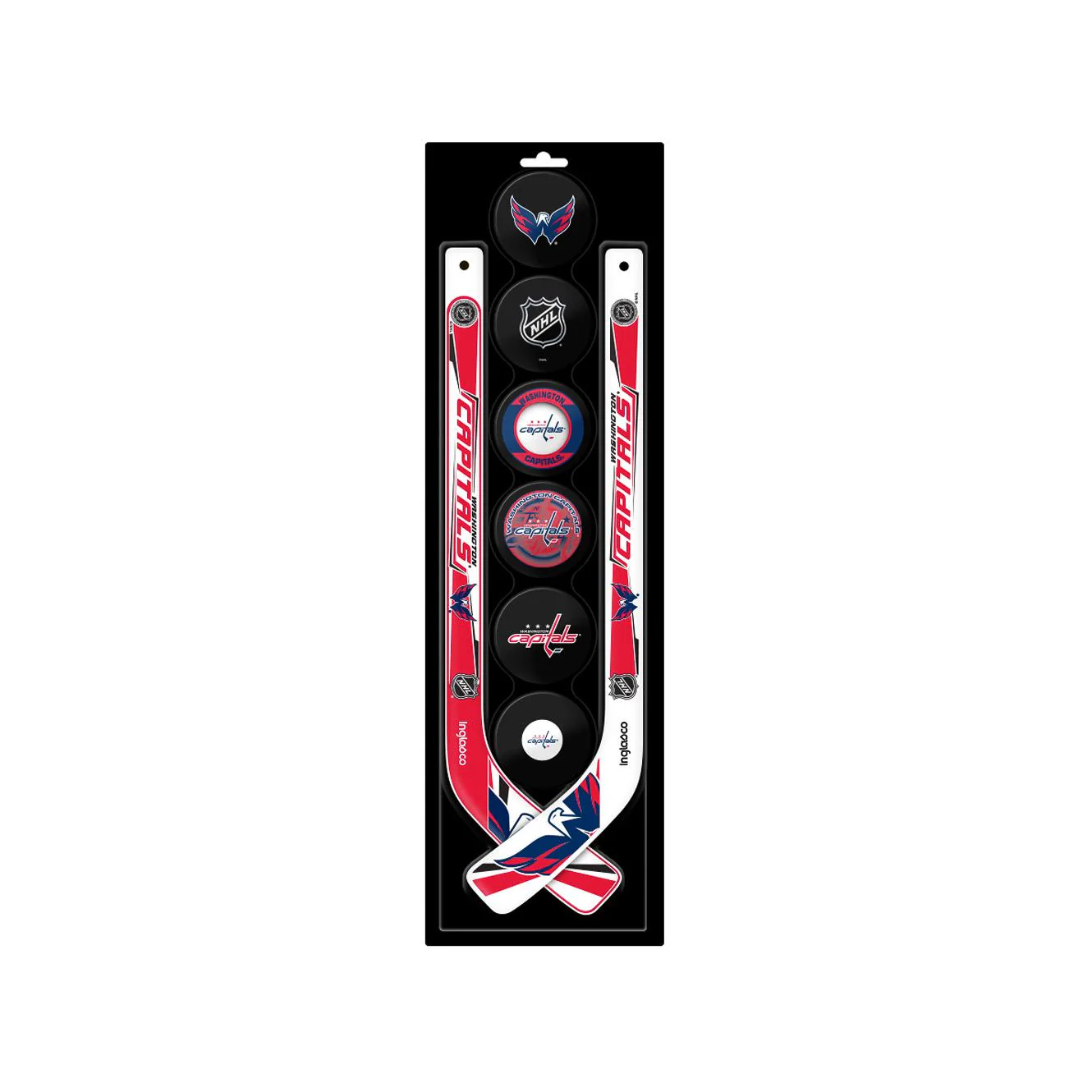 Inglasco NHL FaceOff 8-Pack Action Set - Washington Capitals