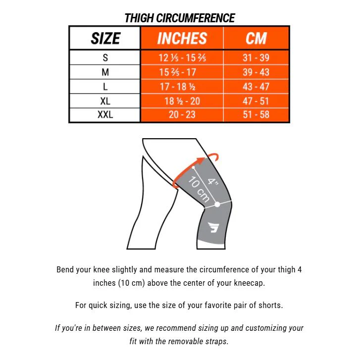 Jumplete Approach Volleyball Knee Support - Black - Image 3
