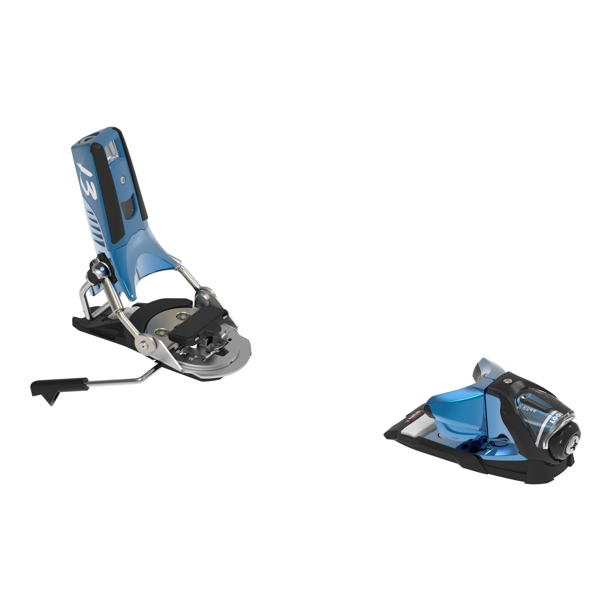 Look Pivot 2.0 13 GW B115 Alpine Ski Bindings (2025) - Blue Steel