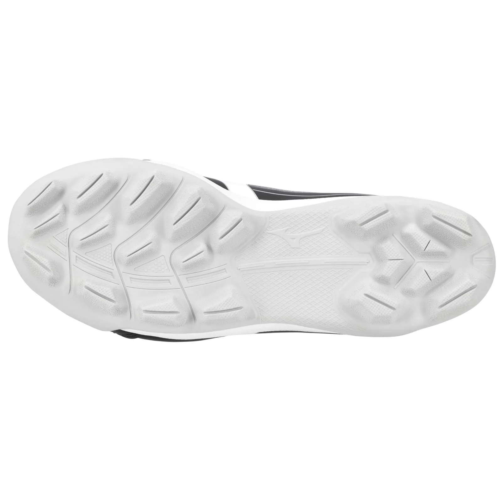 Mizuno Cushionrevo Diamond Jr Low Youth Boys' Baseball Cleats - Black/White - Image 4