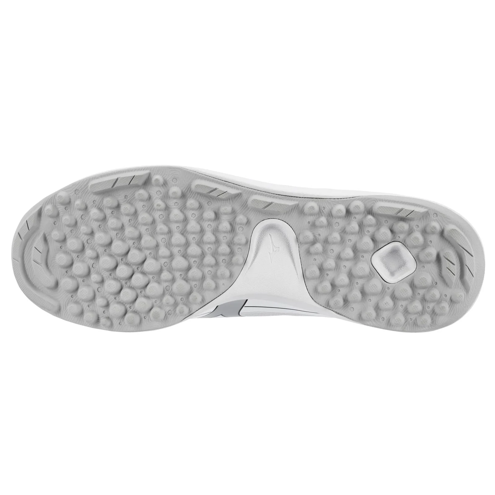 Mizuno Cushionrevo Diamond Men's Turf Baseball Shoes - White/Black - Image 4
