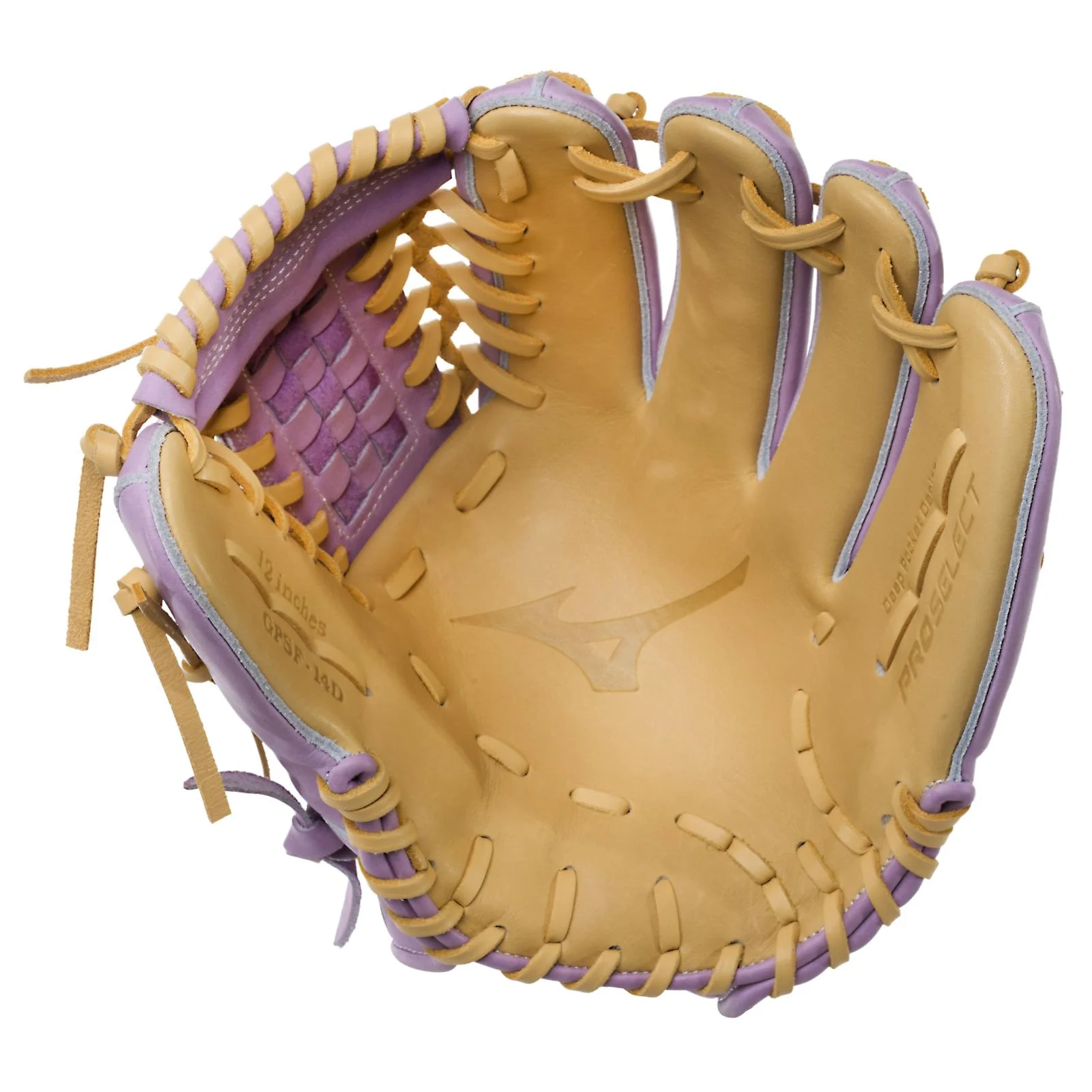 Mizuno GPSF-14D Pro Select 12" Fastpitch Glove (2027) - Right Hand Throw - Image 2
