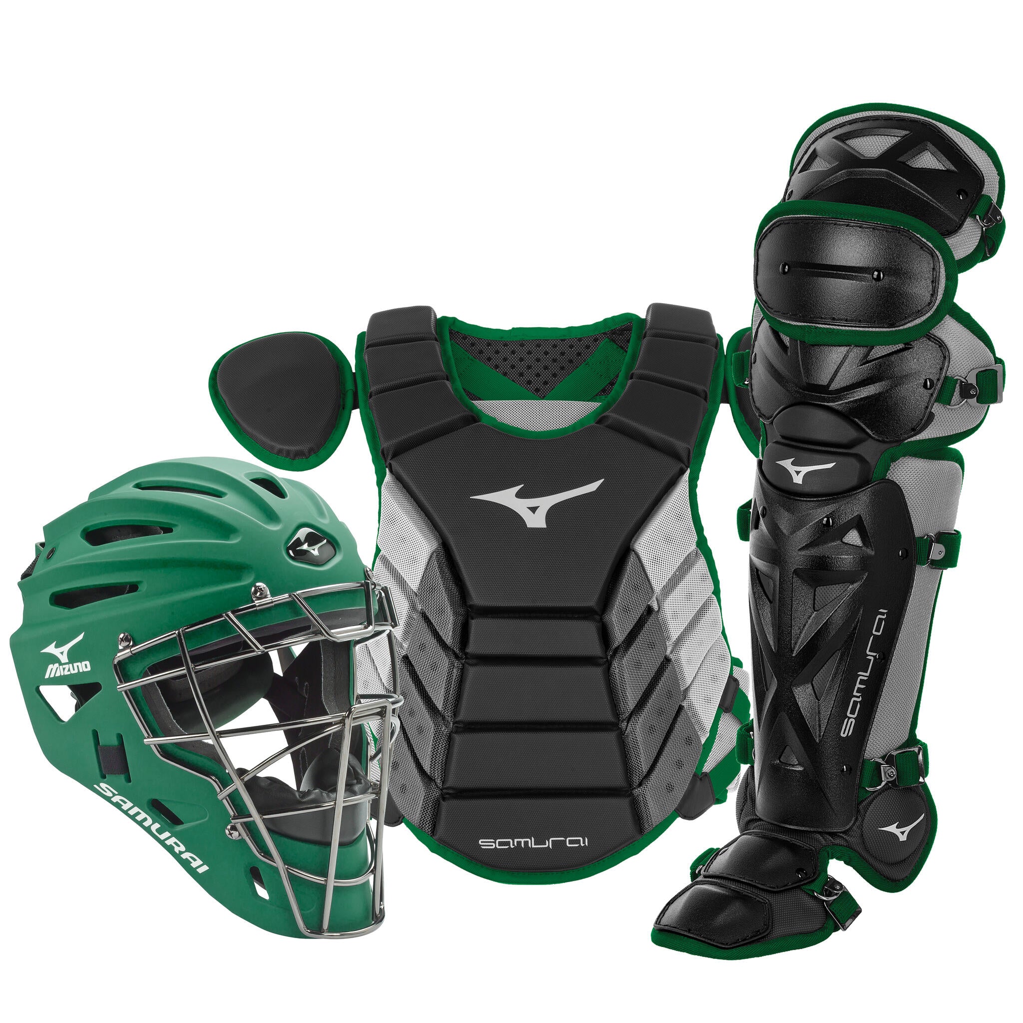Mizuno Samurai Adult Baseball Boxed Catcher's Gear Set - 15" - Image 8