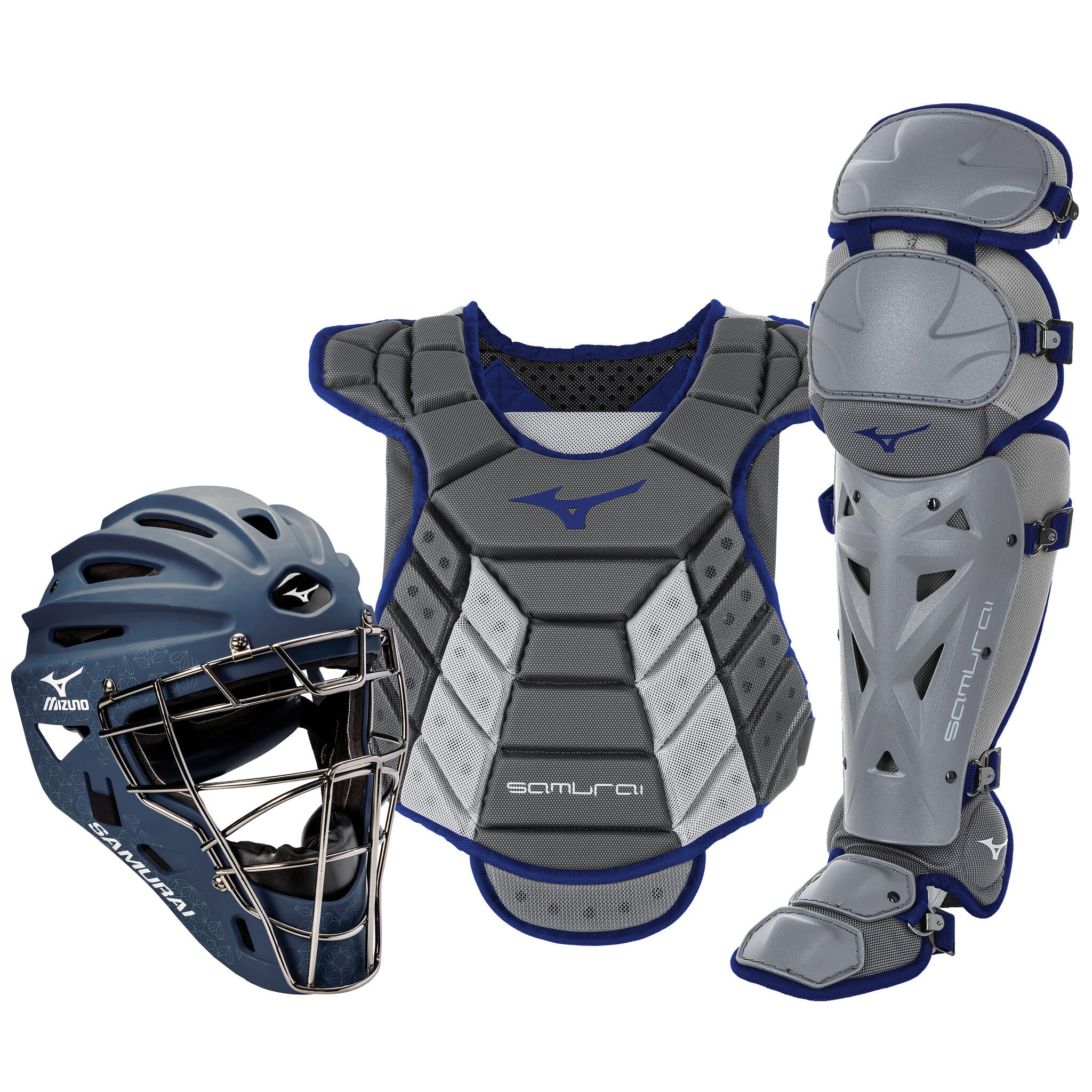 Mizuno Samurai Women's Baseball Boxed Catcher's Gear Set - 13-14" - Image 4