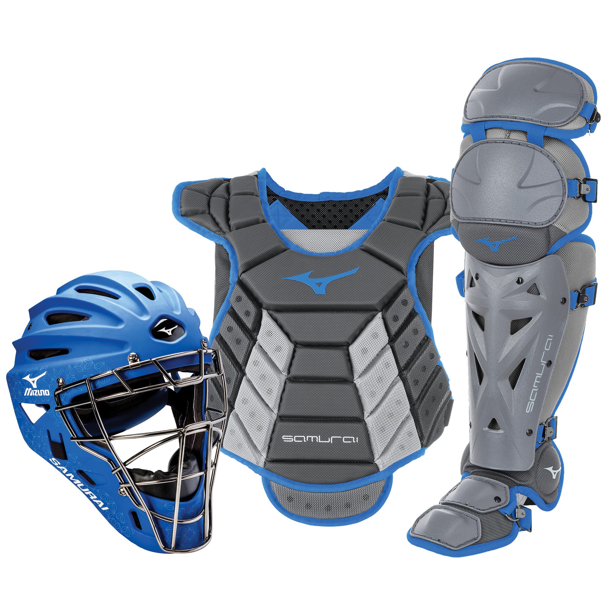 Mizuno Samurai Women's Baseball Boxed Catcher's Gear Set - 13-14" - Image 5