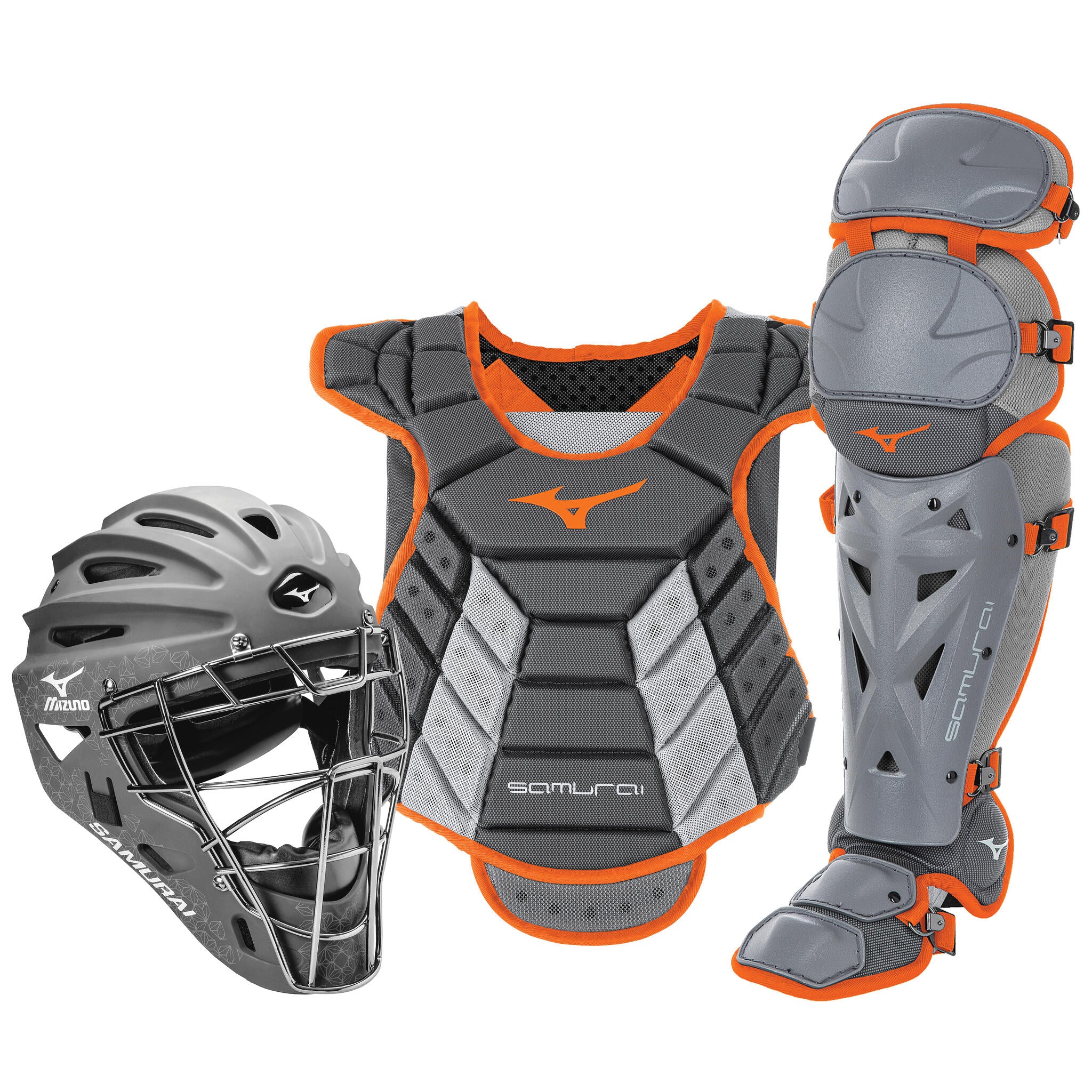 Mizuno Samurai Women's Baseball Boxed Catcher's Gear Set - 13-14" - Image 8