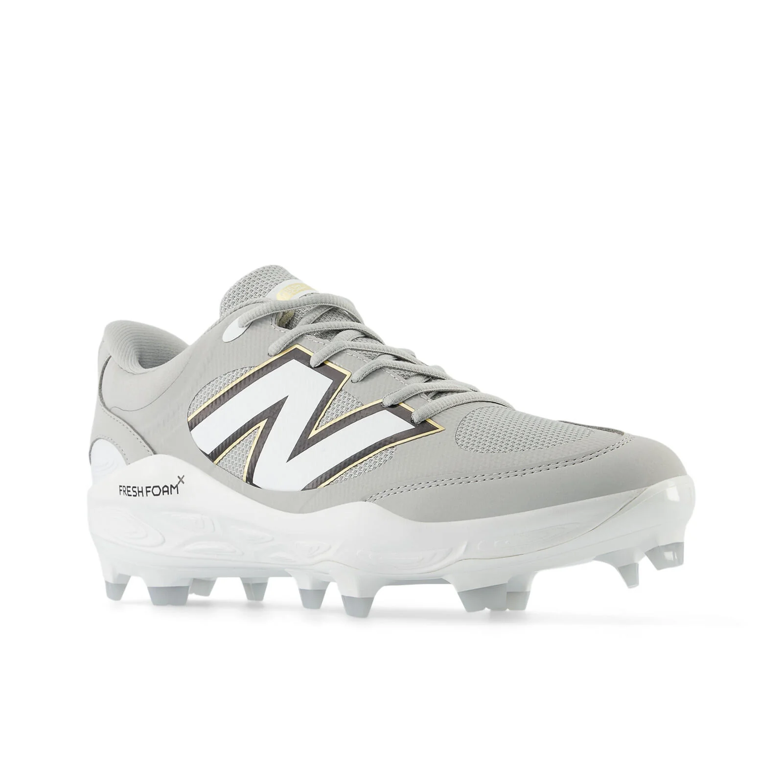New Balance Fresh Foam 3000v7 Molded Men's Baseball Cleats - Raincloud - Image 2