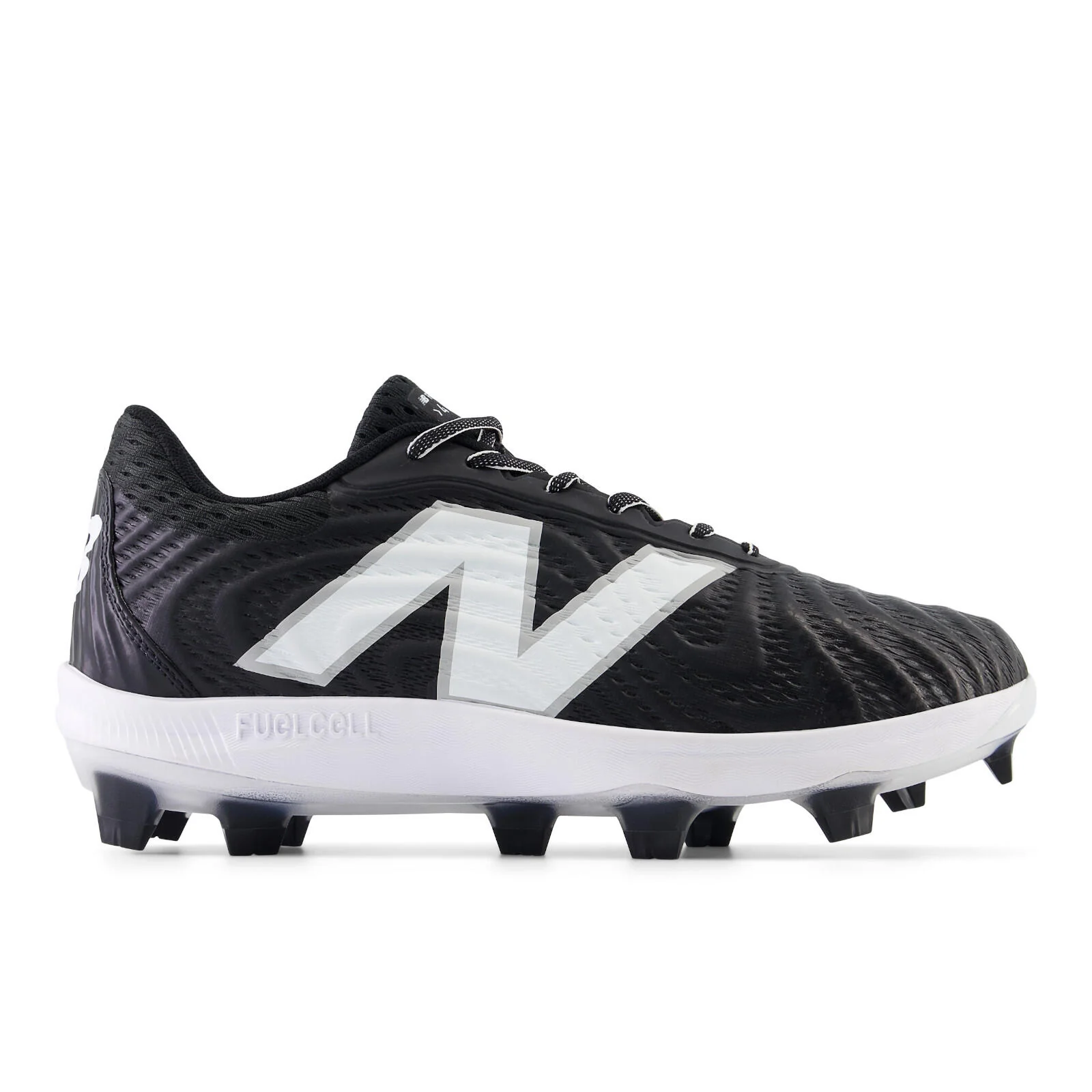 New Balance FuelCell 4040v7 Molded Men's Baseball Cleats - Optic White/Raincloud