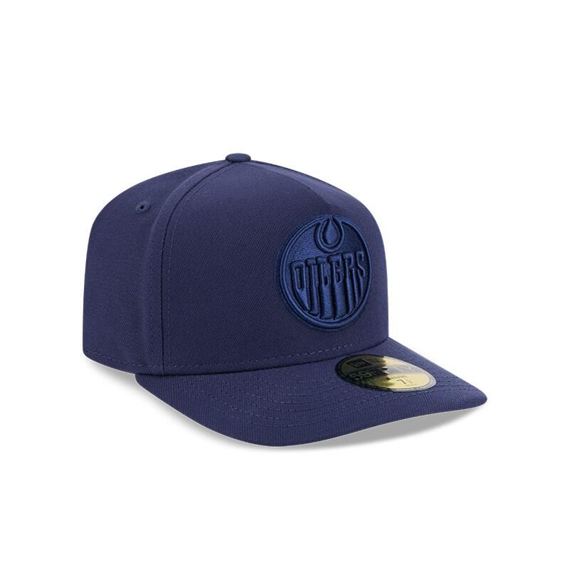New Era 59FIFTY Edmonton Oilers A-Frame Hat - Navy - Image 2