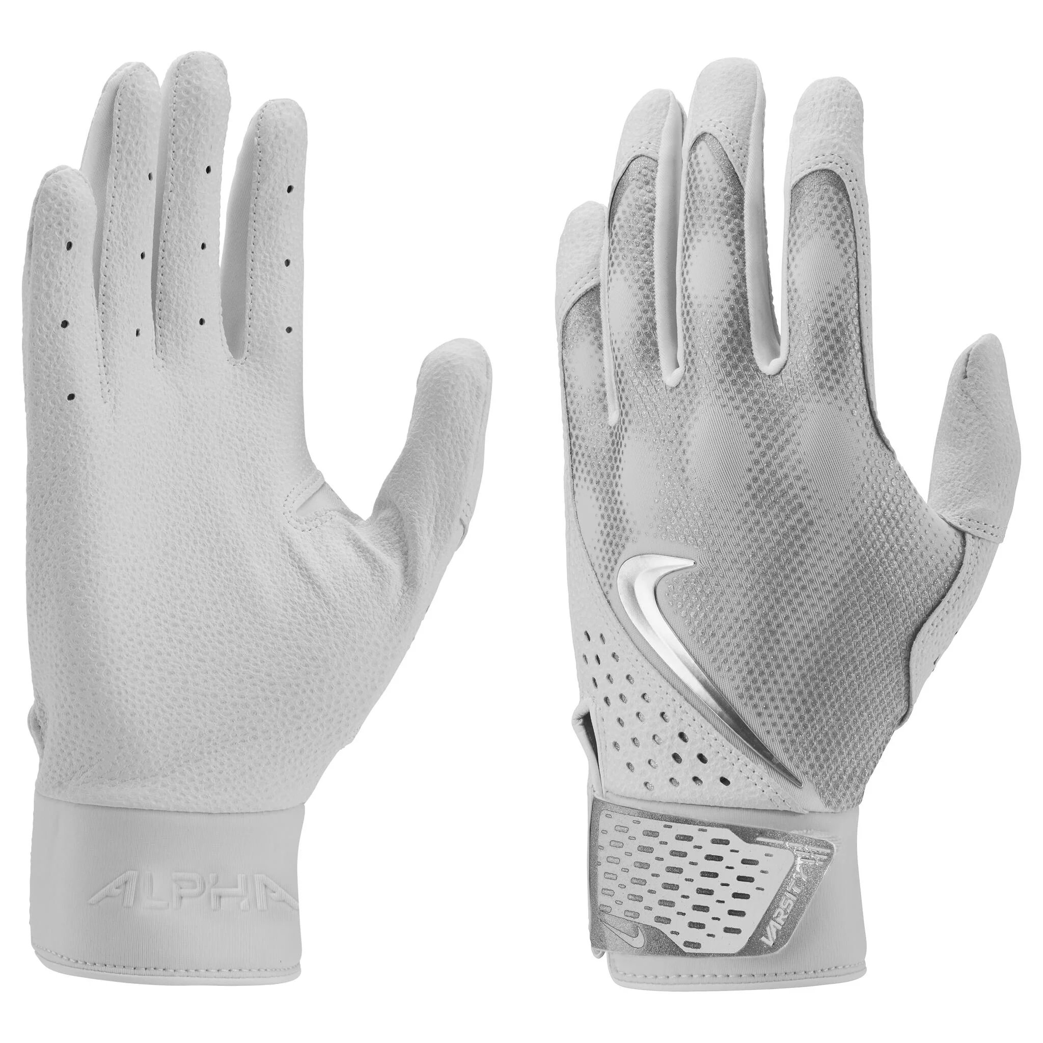 Nike Alpha Varsity Baseball Batting Gloves - Image 2