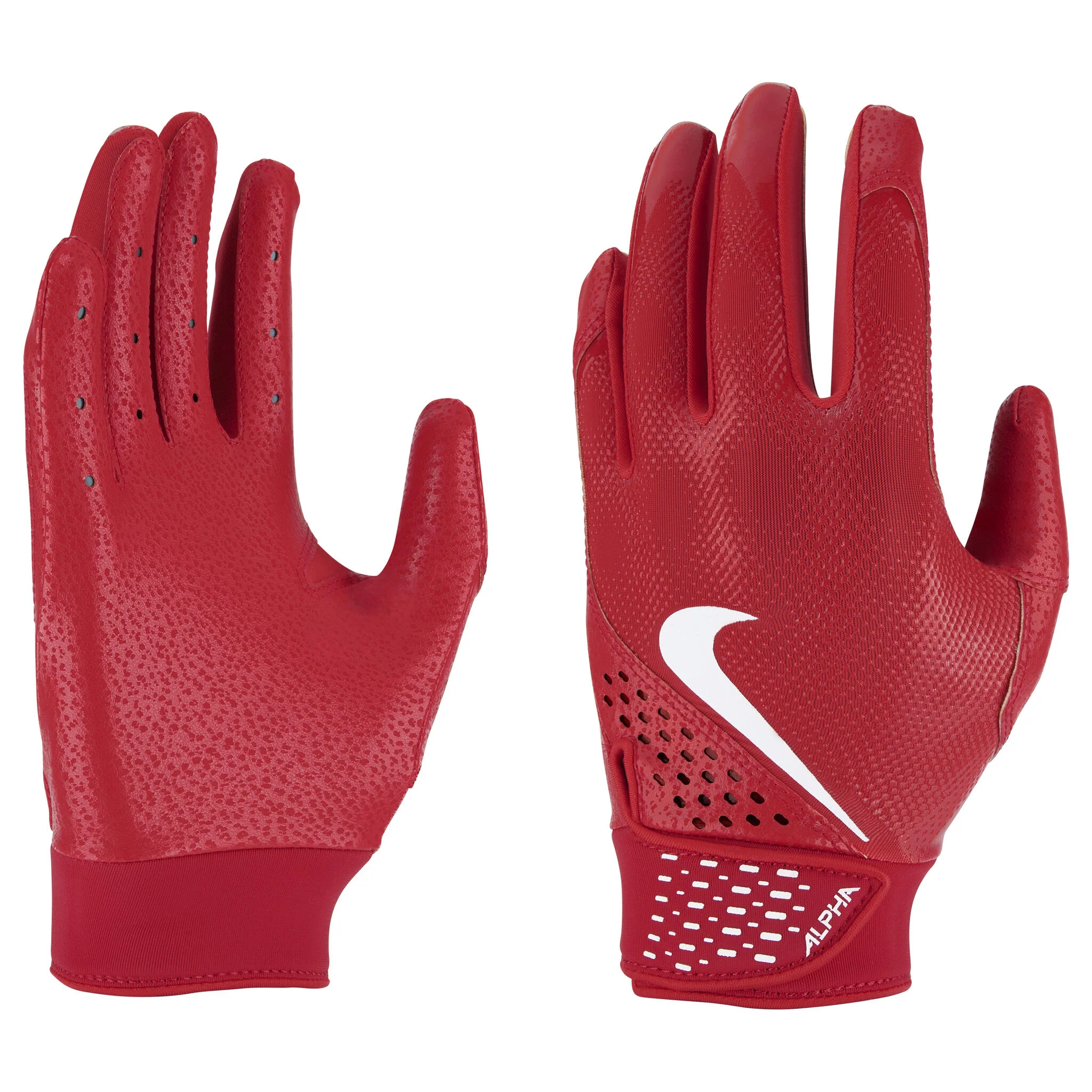 Nike Alpha Youth Baseball Batting Gloves - Image 3