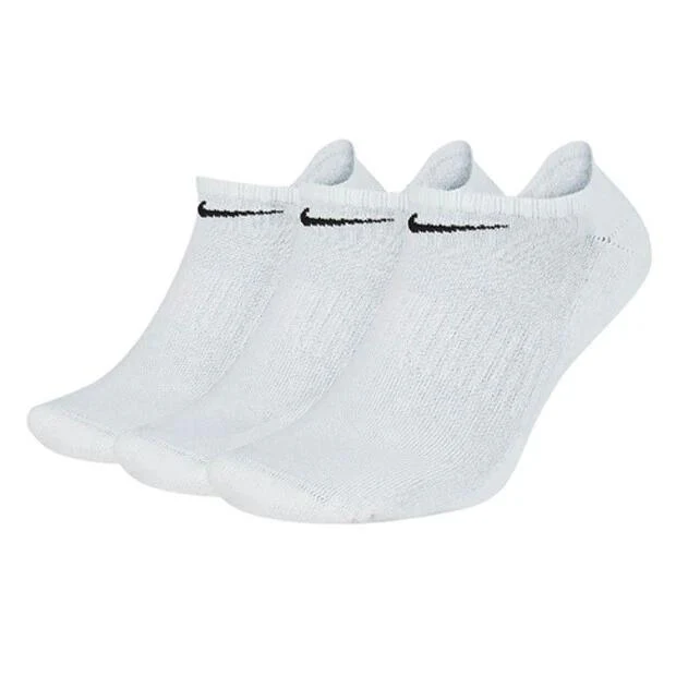 Nike Everyday Cushioned No Show Unisex Socks- 3 Pack