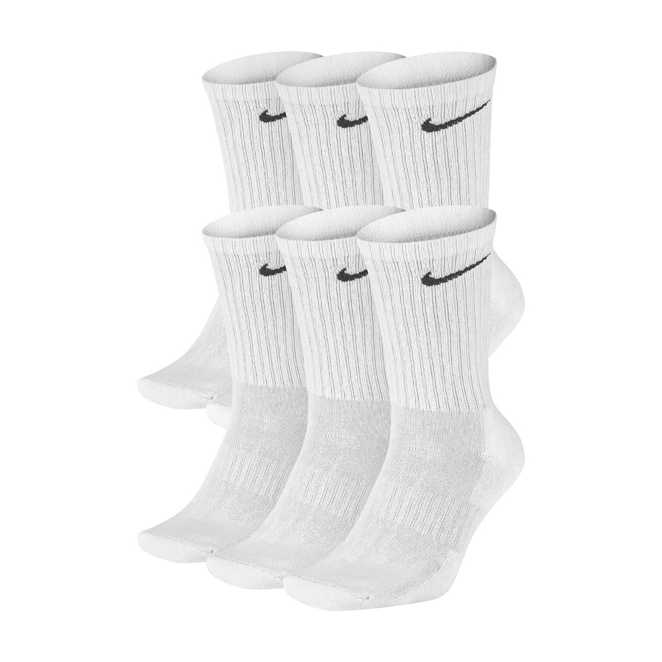 Nike Everyday Cushioned Unisex Socks - 6 Pack