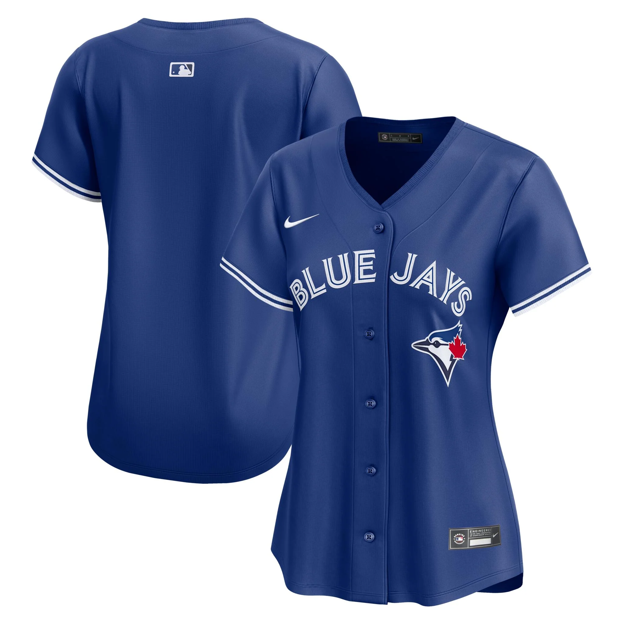 Nike Toronto Blue Jays Women's Button Front Jersey - Image 7