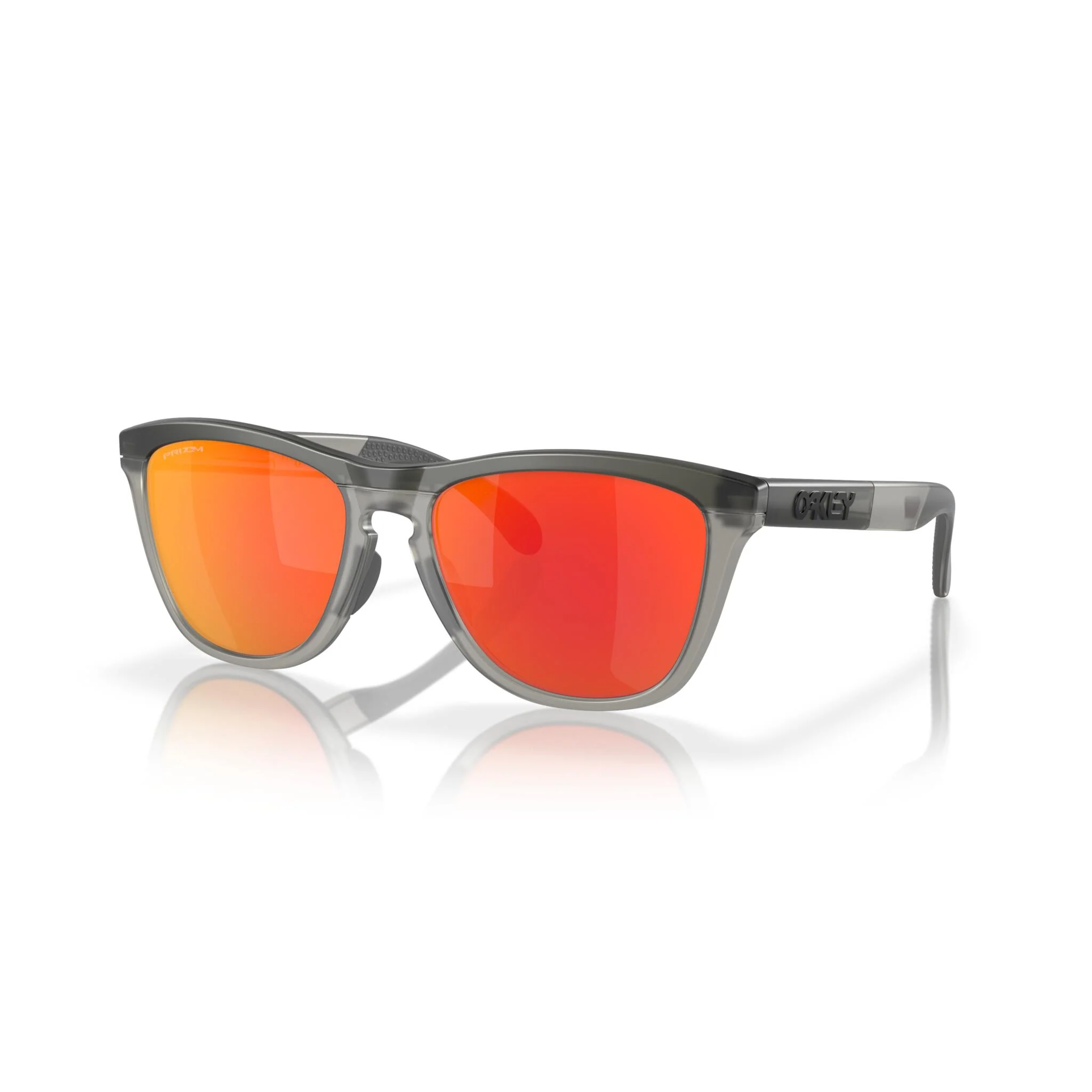 Oakley Frogskins Range Ruby Lens Sunglasses - Matte Grey Smoke