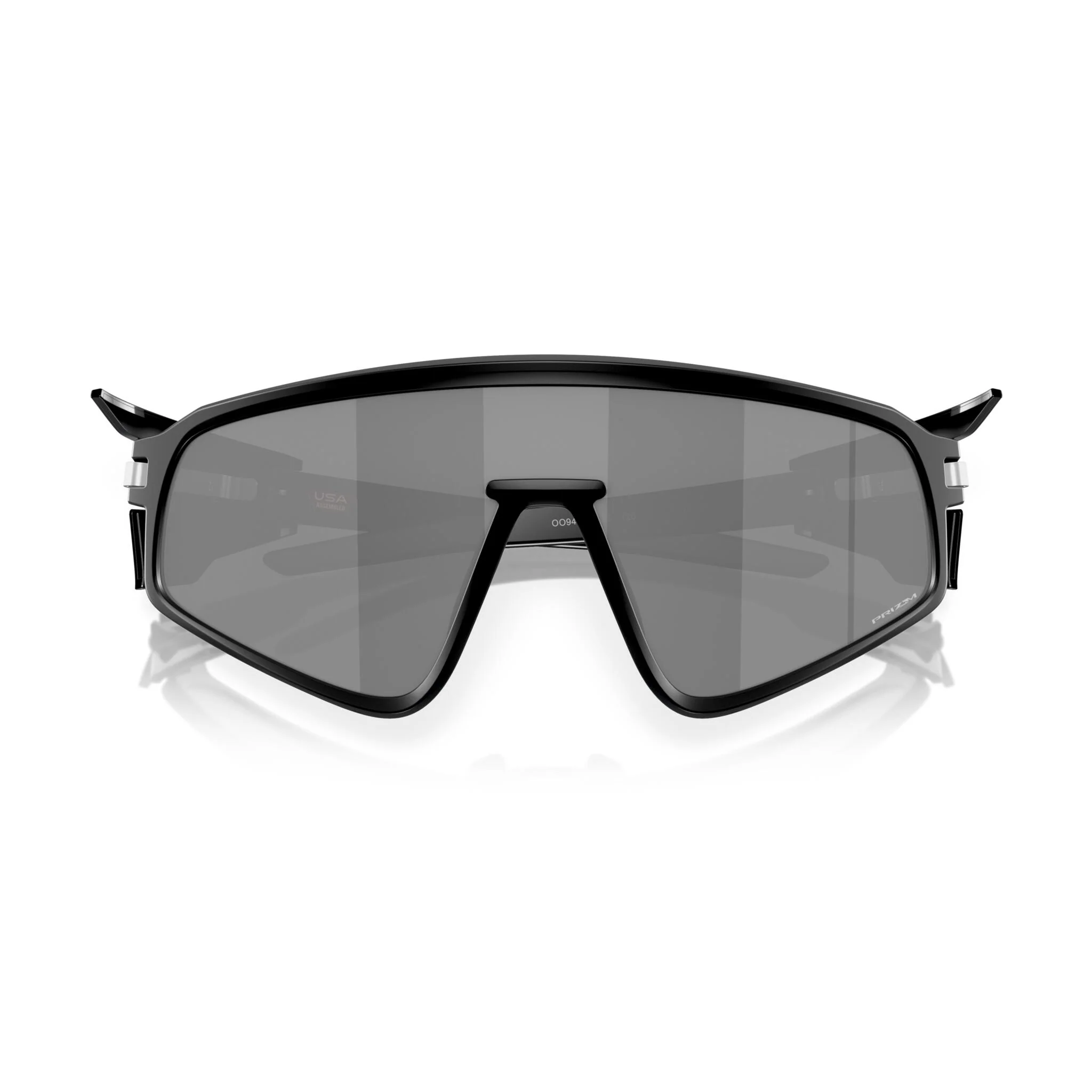 Oakley Latch Panel Violet Lens Sunglasses - Matte Black - Image 5