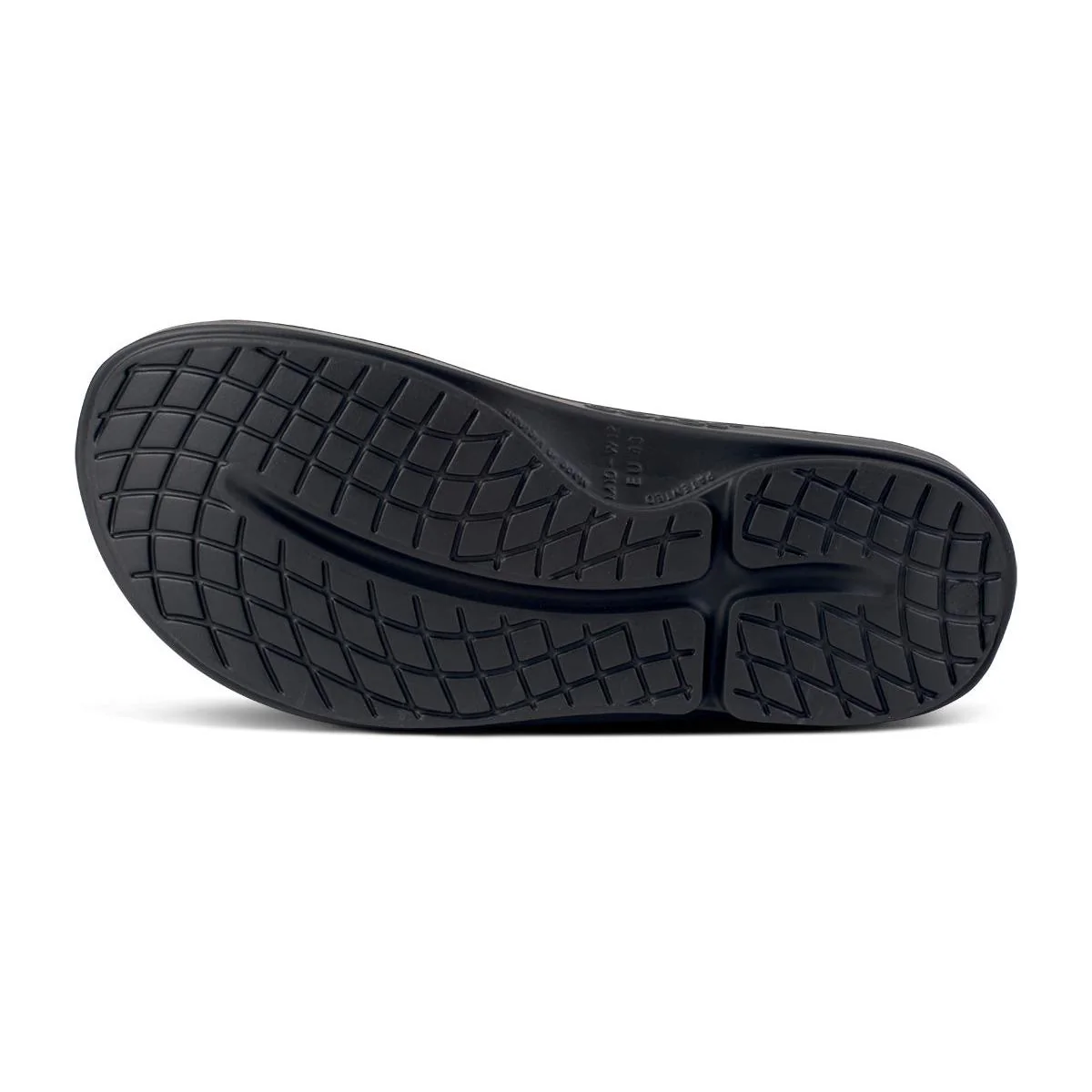 Oofos Ooahh Men's Sport Slide - Black/Tactical Green - Image 7