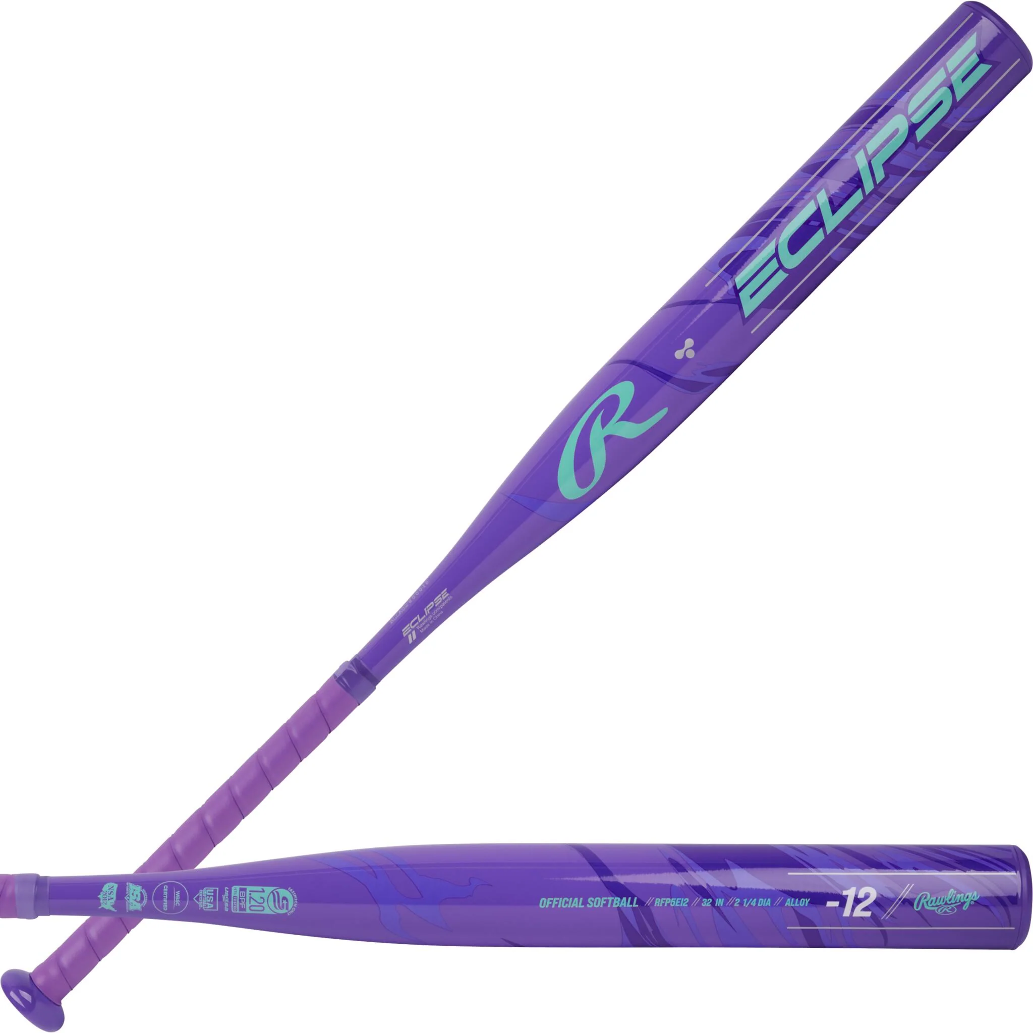 Rawlings Eclipse (-12) Fastpitch Softball Bat - Image 2