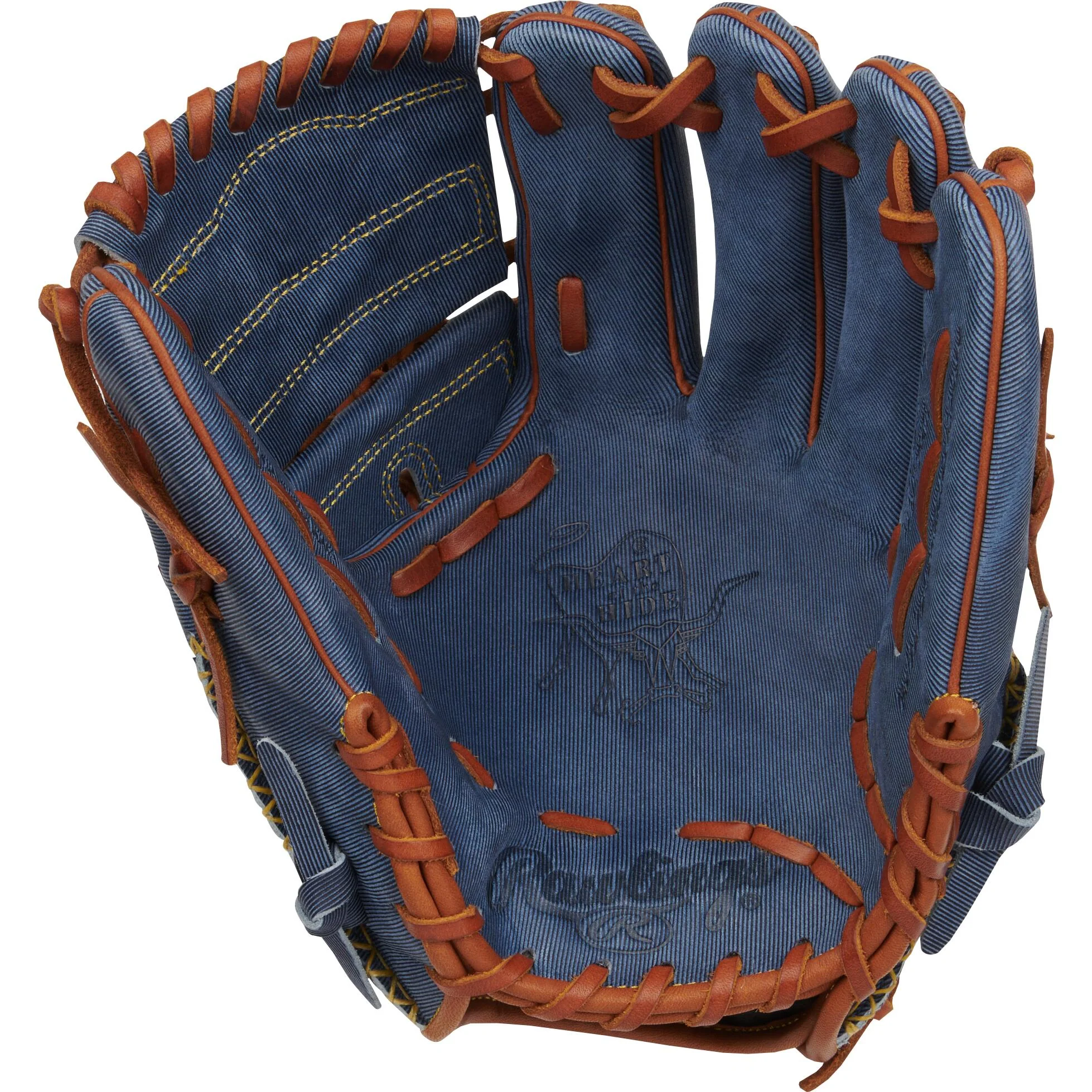 Rawlings Heart Of The Hide Denim 11.75" Limited Edition Baseball Glove - Image 2