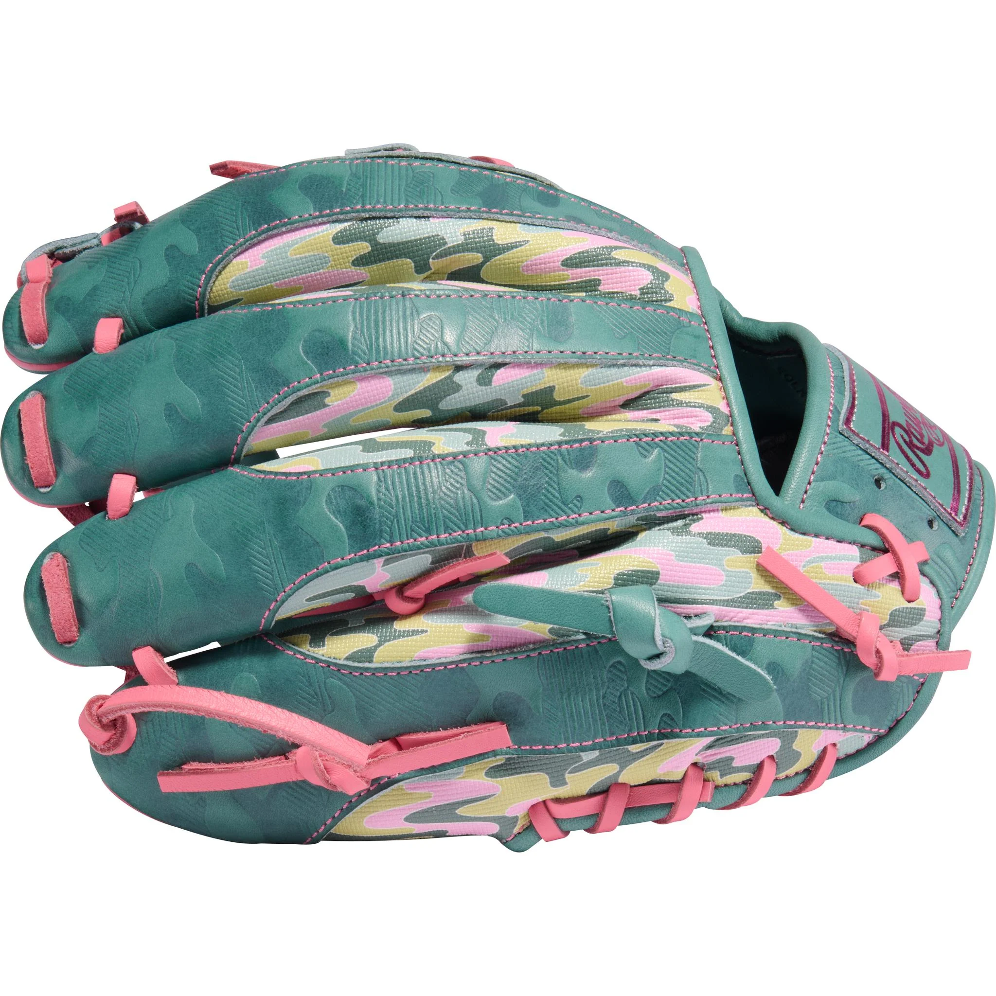 Rawlings Heart of the Hide Colour Sync 10 Camo Swirl 11.5" Baseball Glove (2026) - Right Hand Throw - Image 4