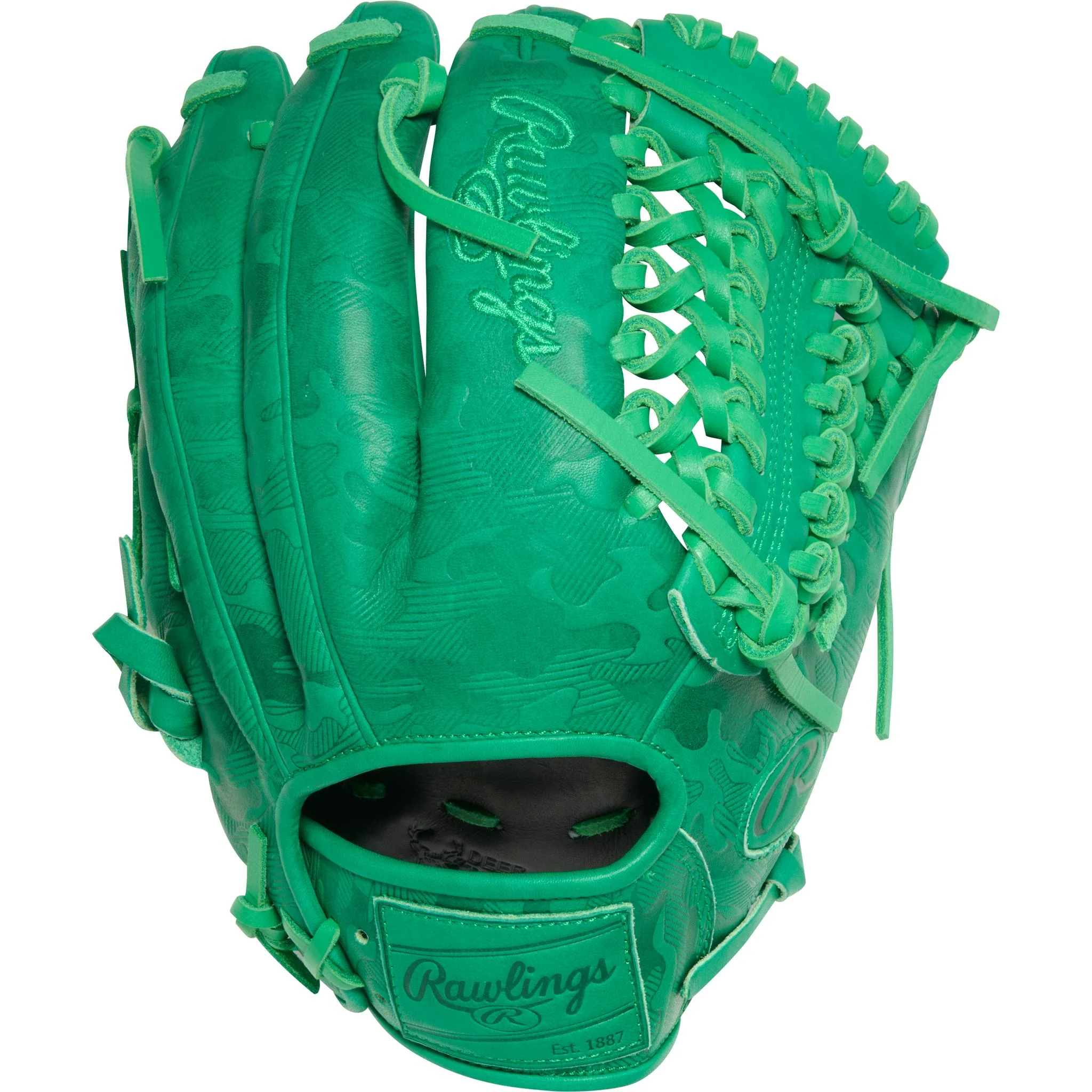 Rawlings Heart of the Hide Colour Sync 10 Kelly Green Camo 11.75" Baseball Glove (2026) - Right Hand Throw