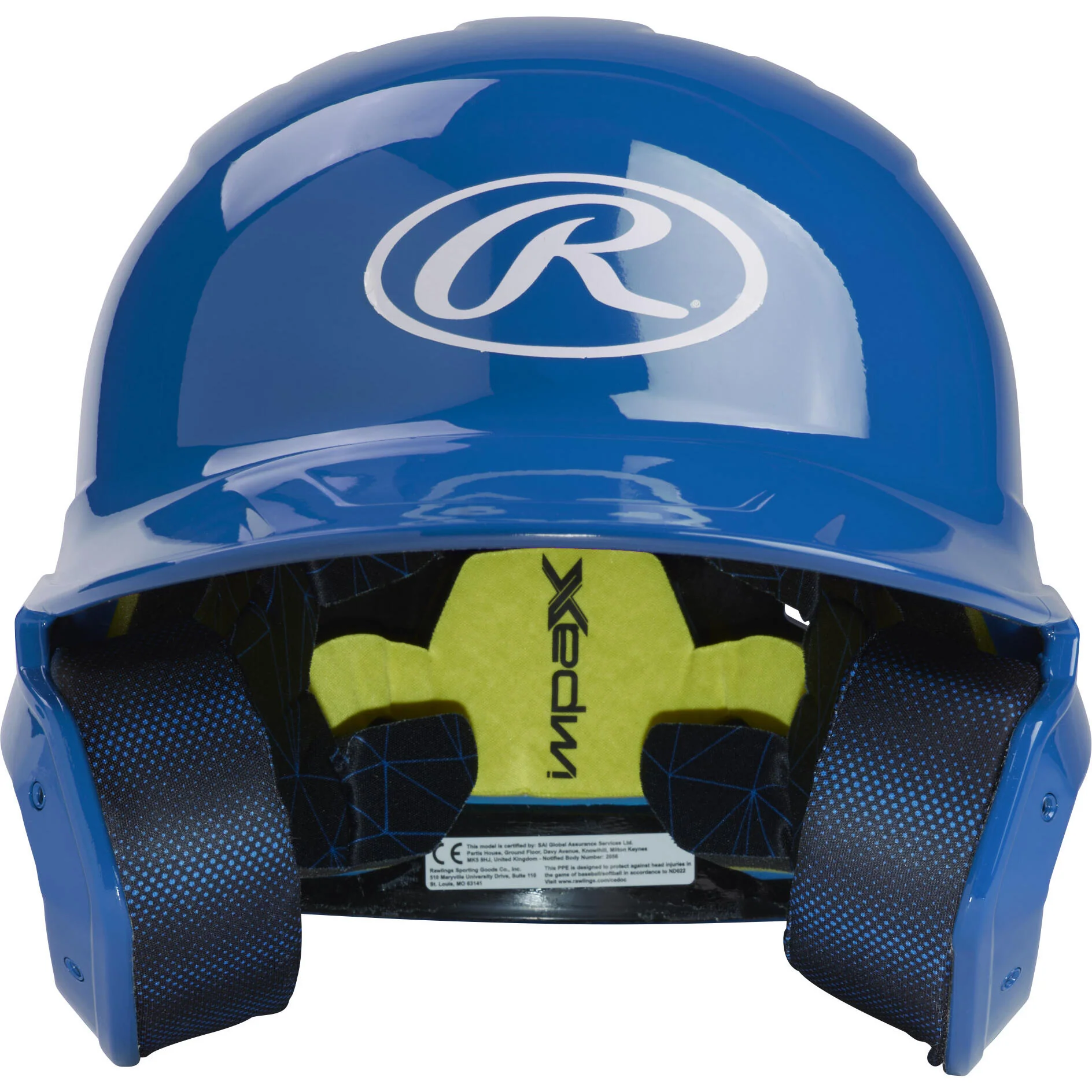 Rawlings MACH Gloss Senior Baseball Batting Helmet - Image 8