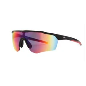 Rawlings Mirror Youth Sunglasses - Black/Red
