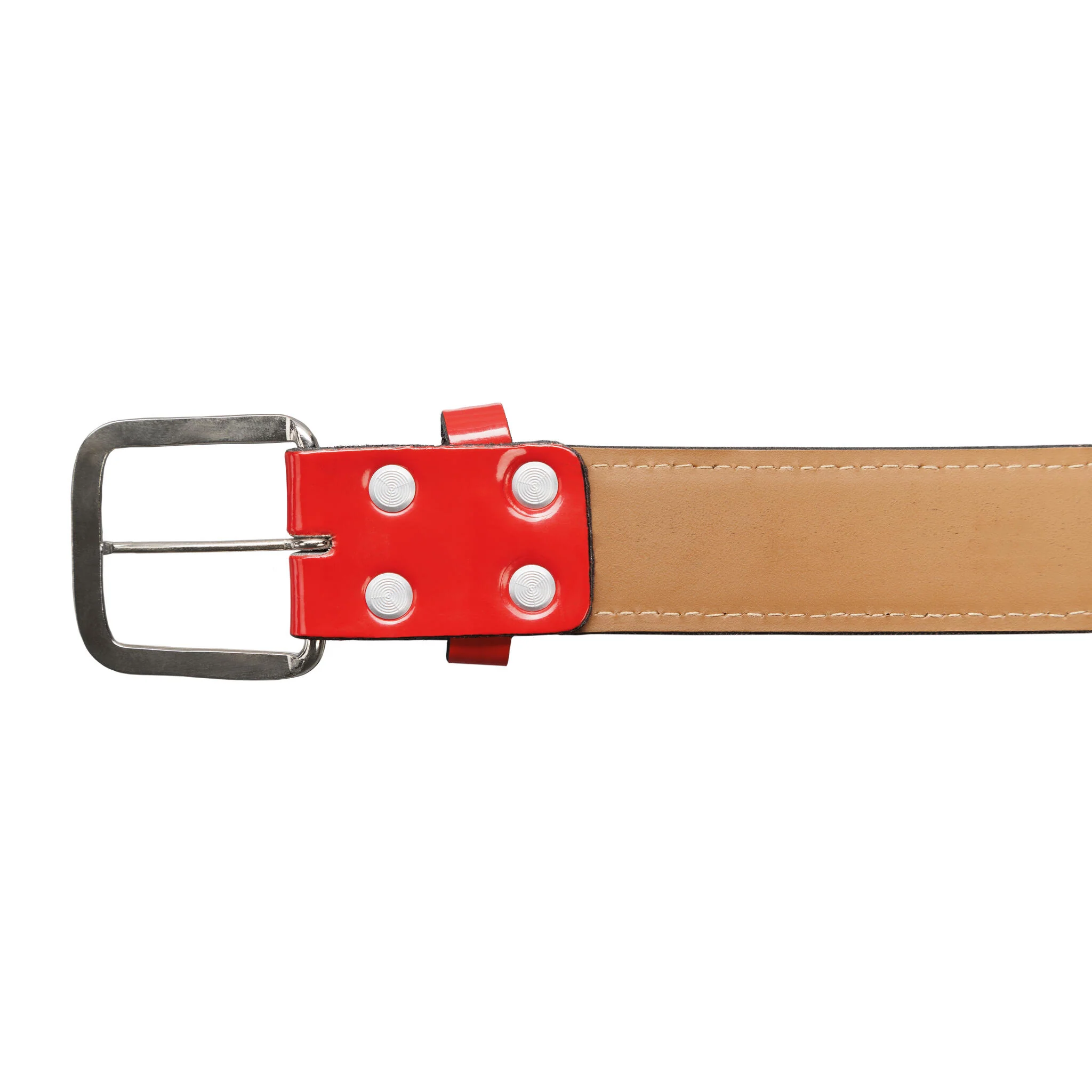 Rawlings ProBelt Adult Leather Baseball Belt - Image 3